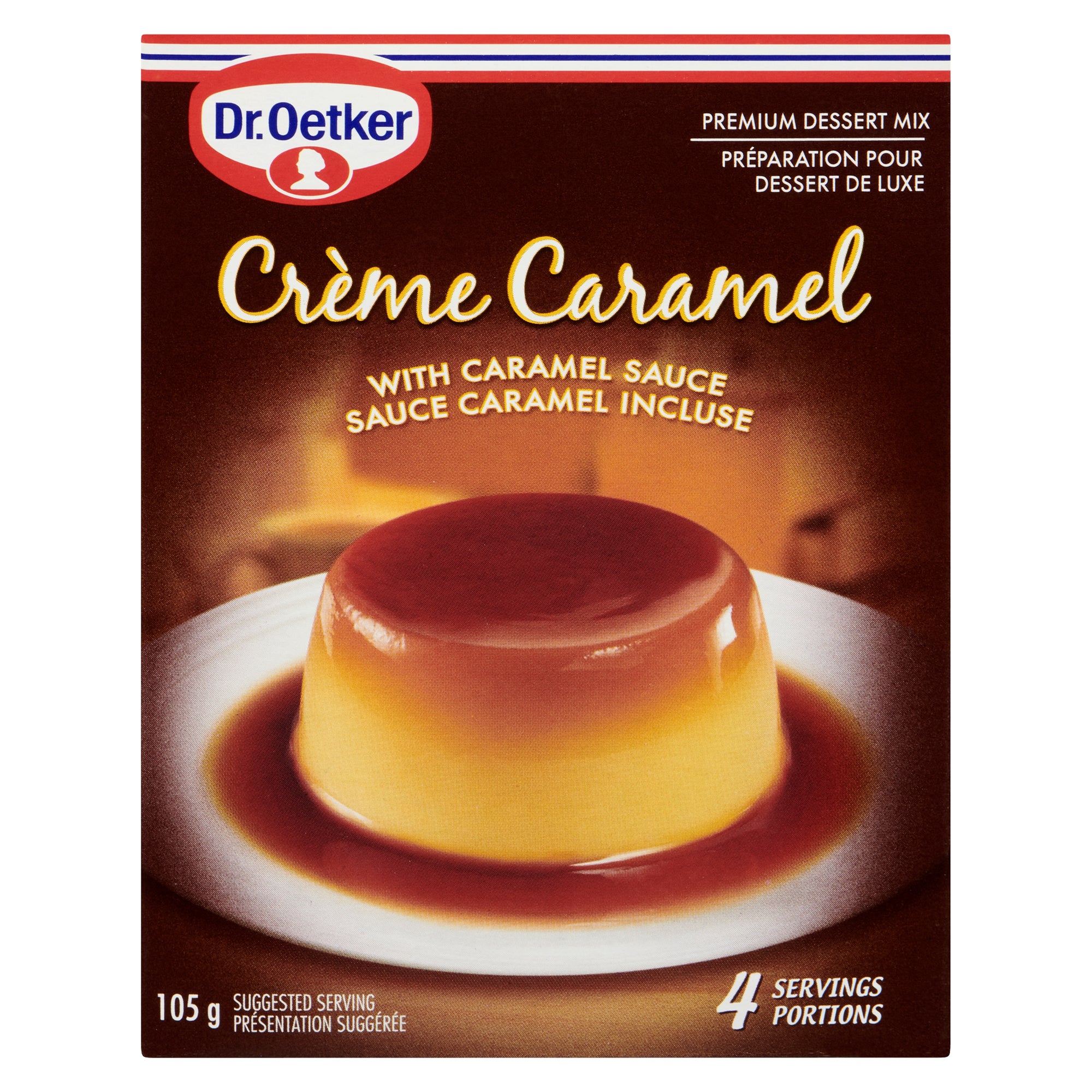 Dr. Oetker Crème Caramel Premium Dessert Mix with Caramel Sauce 105g