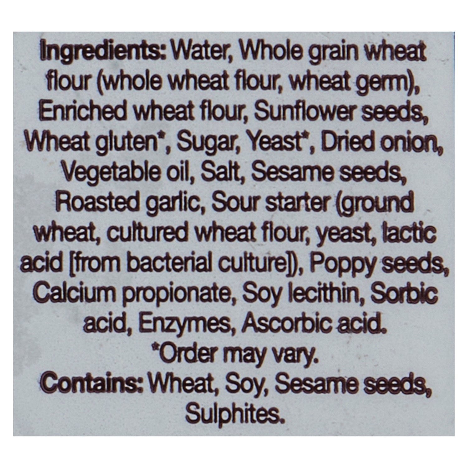 Country Harvest Everything Whole Grain Bread, 600g Giant Tiger