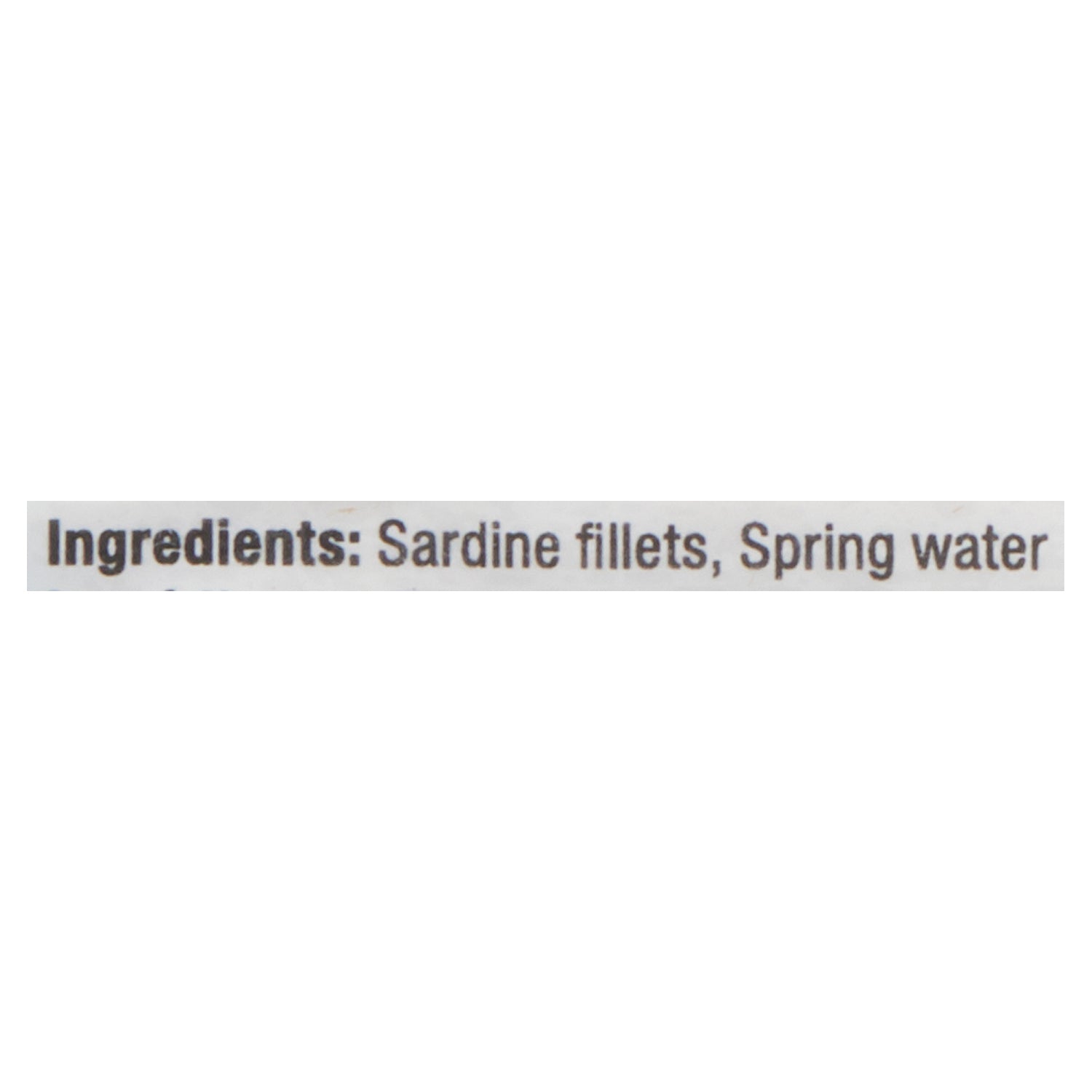 Brunswick Sardine Fillets Seafood Snacks in Spring Water, 100g Giant