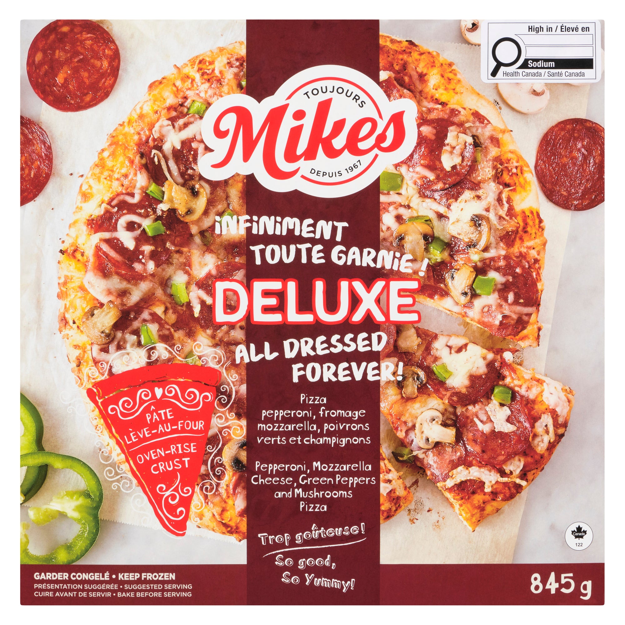 Mikes Deluxe Pizza, 845-g – Giant Tiger
