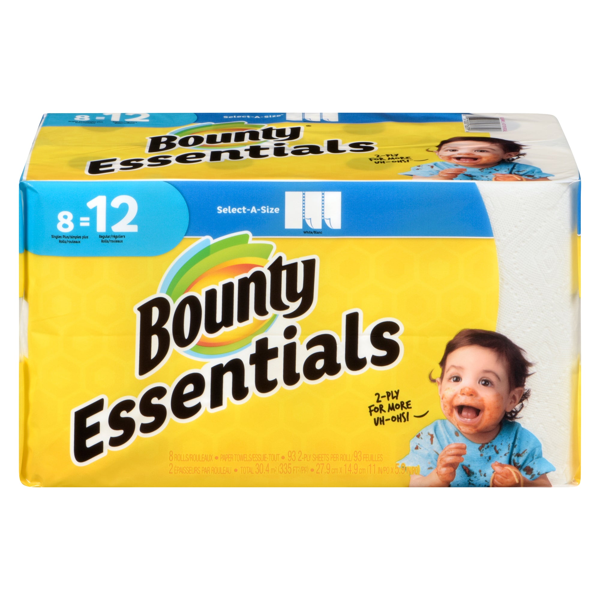 Bounty Essentials SelectASize Paper Towels, 8Pack Giant Tiger