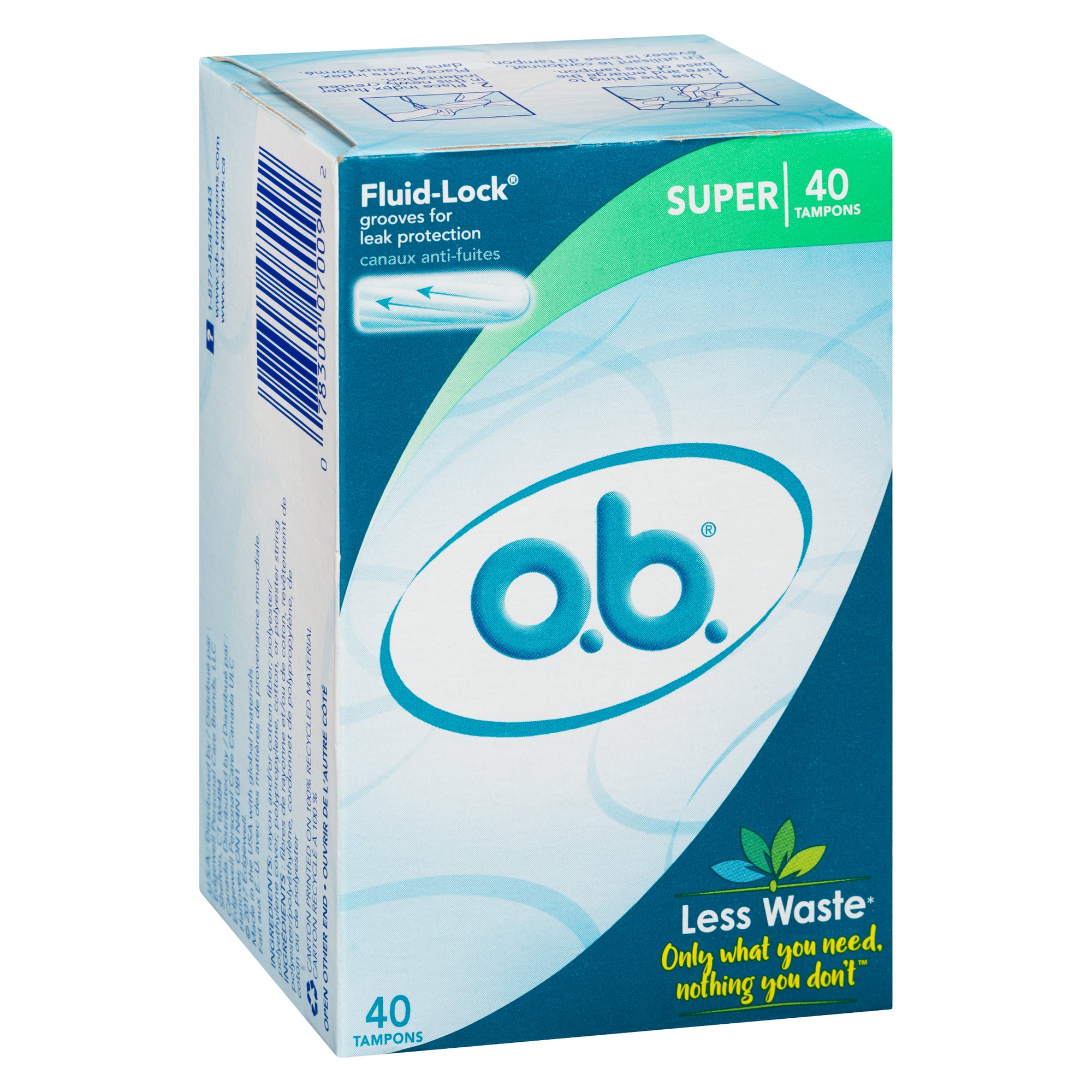 O.B. Super Tampons, 40Pack Giant Tiger