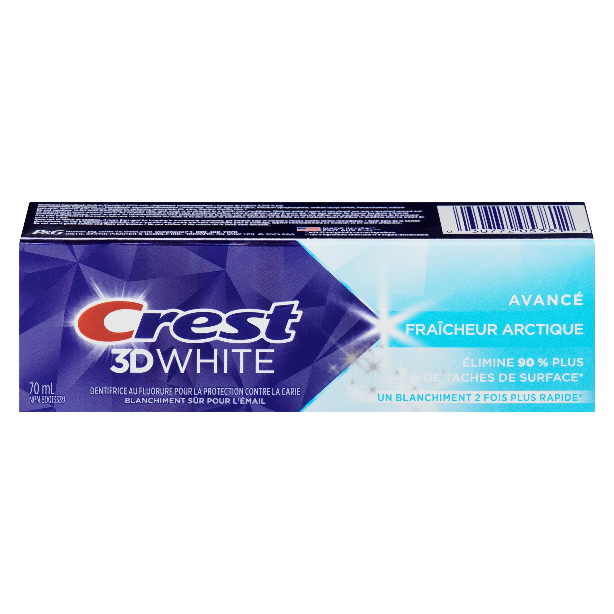Crest 3D White Arctic Fresh Toothpaste, 70 ml Giant Tiger