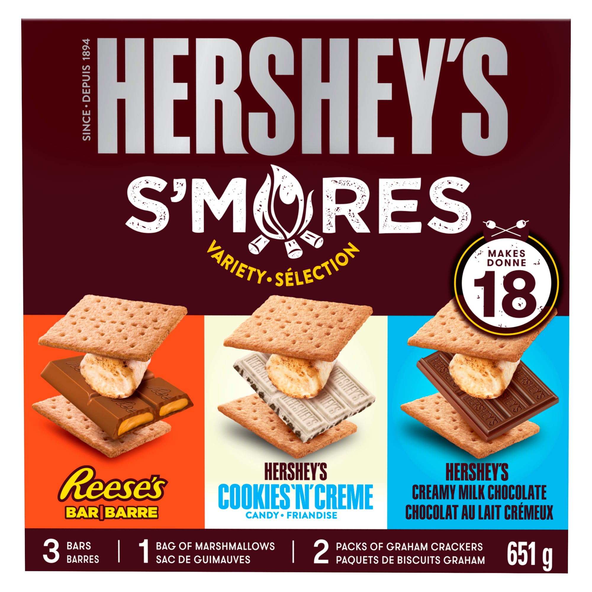 Hershey's S'mores Variety Pack, 651g Giant Tiger