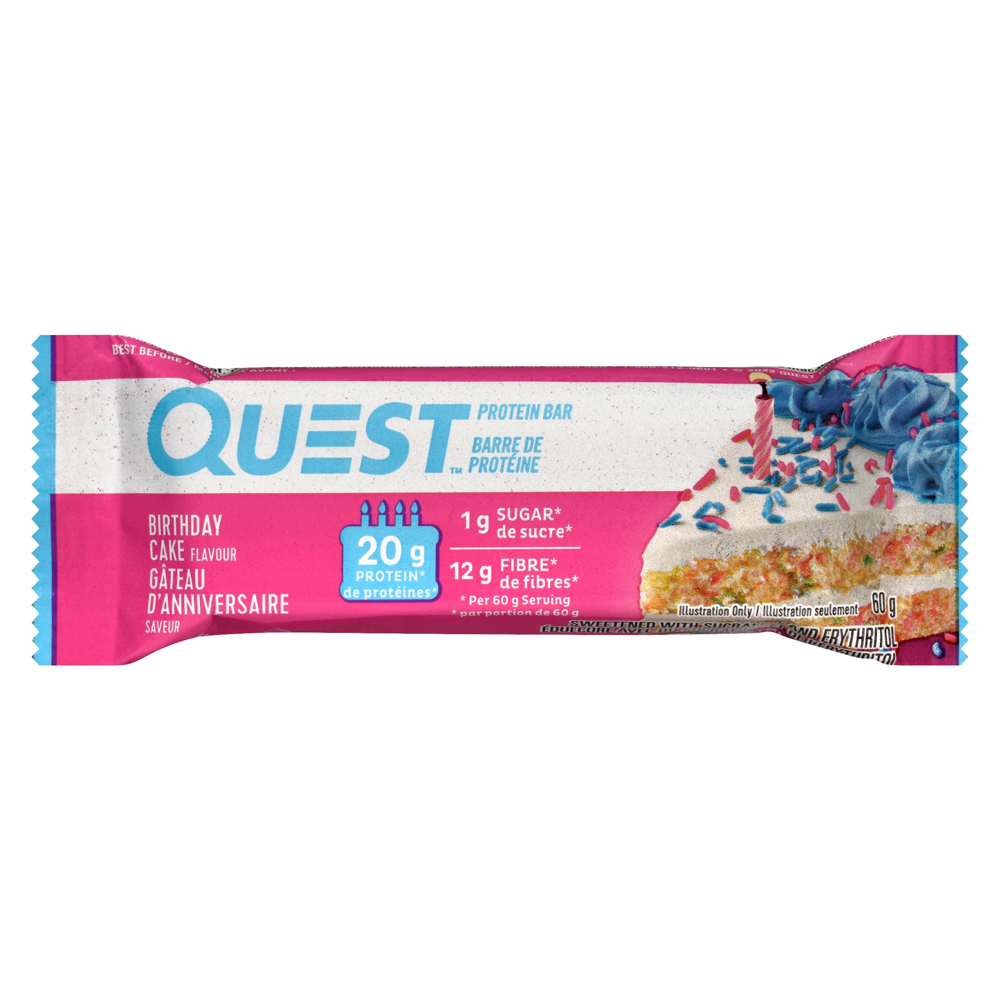 Quest Birthday Cake Protein Bar, 60g Giant Tiger