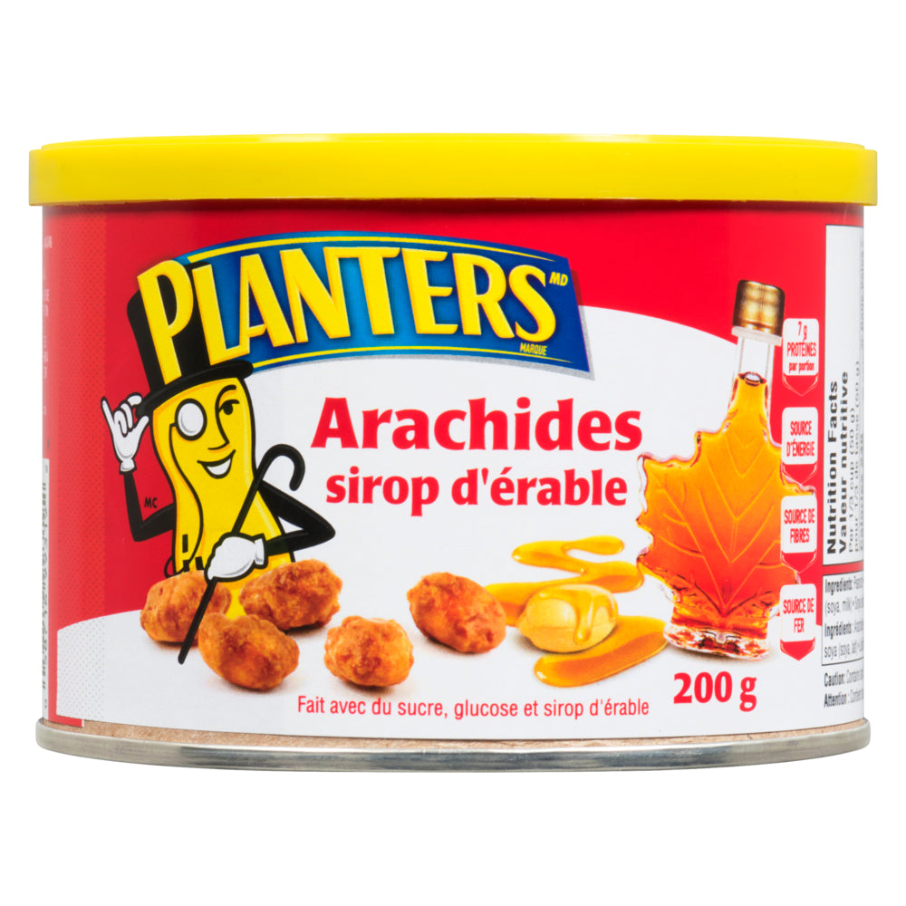 Planters Arachides Sirop d'Érable, 200 g Giant Tiger