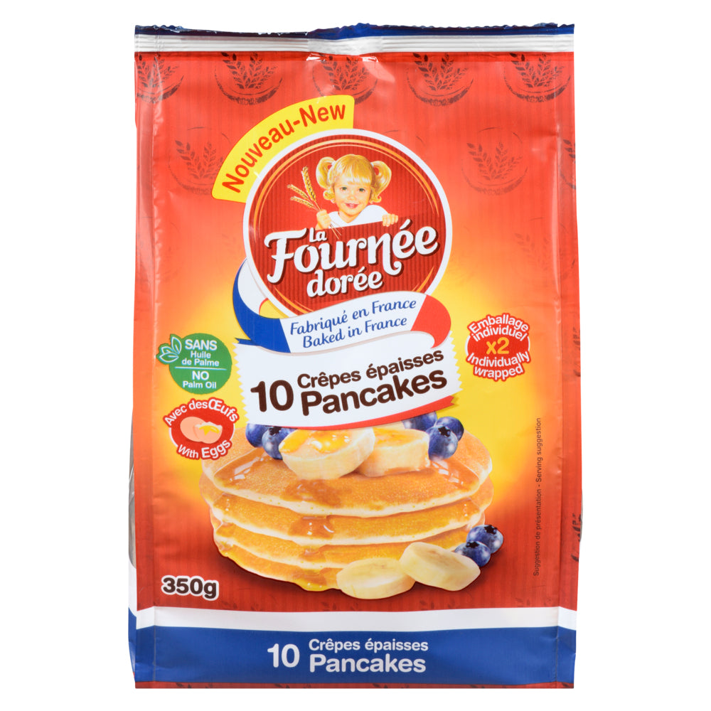 La Fournée Dorée Pancake 10 Pancakes, 350 g – Giant Tiger