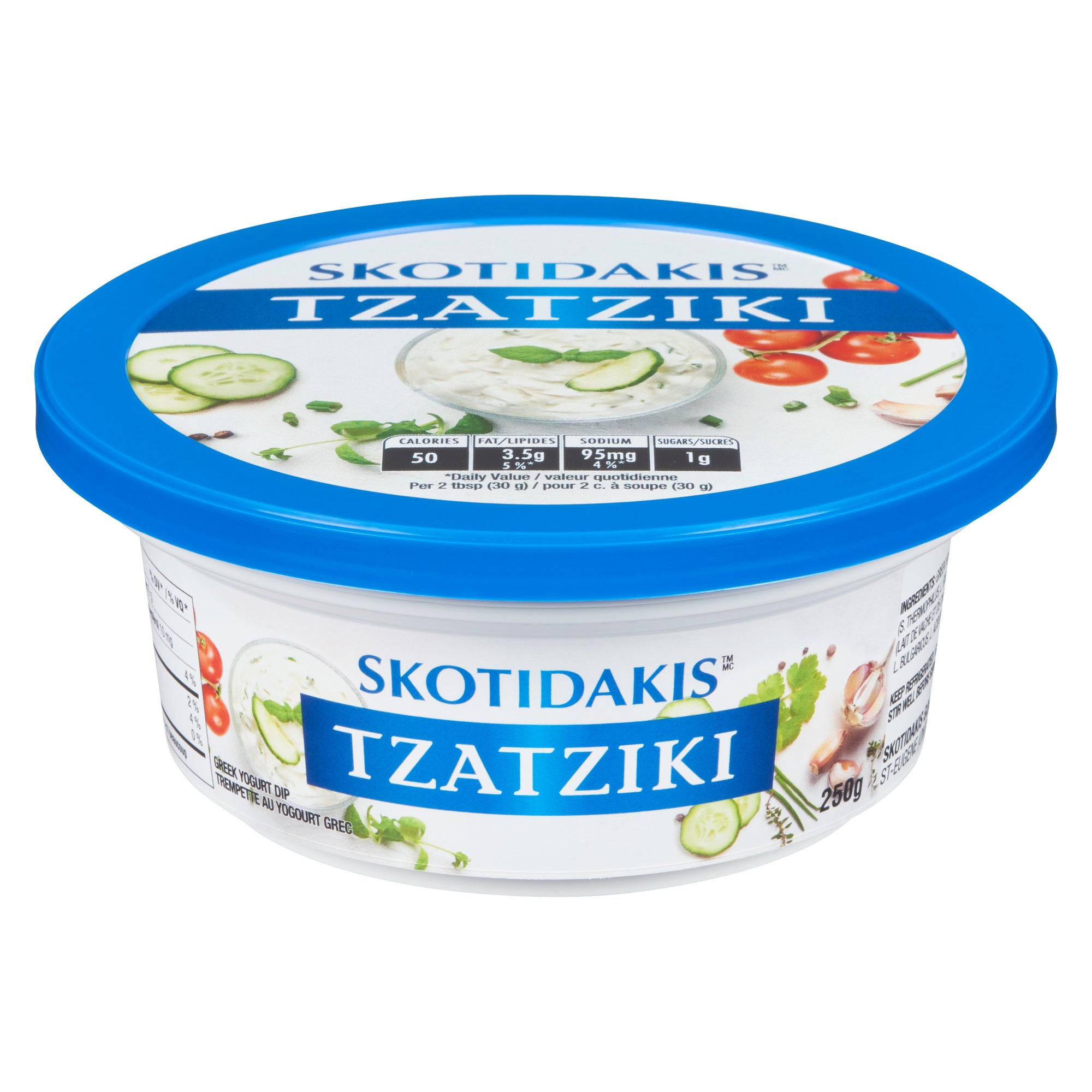 Skotidakis Greek Yogurt Dip Tzatziki, 250 g Giant Tiger