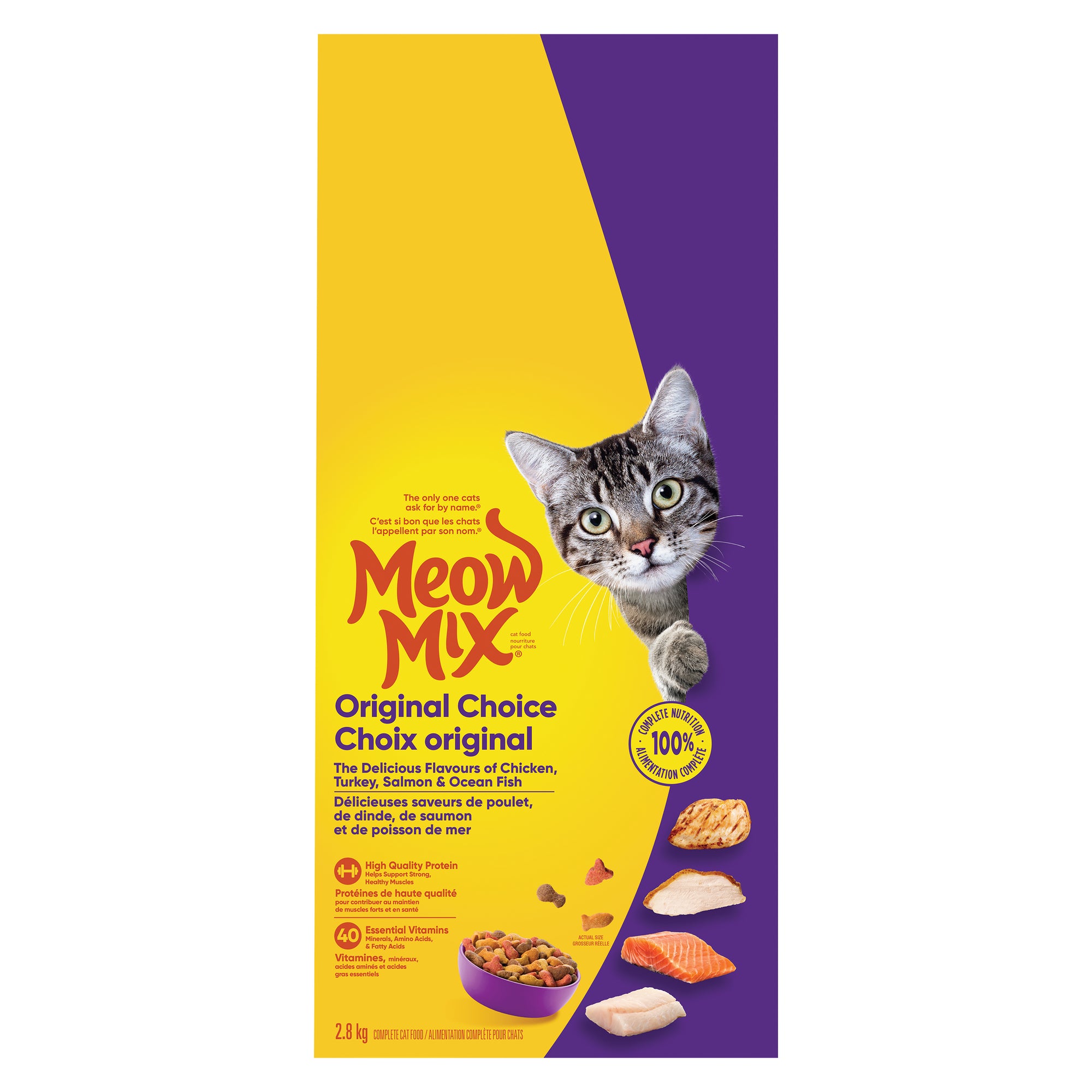 Meow Mix Cat Food Original Choice, 2.8 kg – Giant Tiger