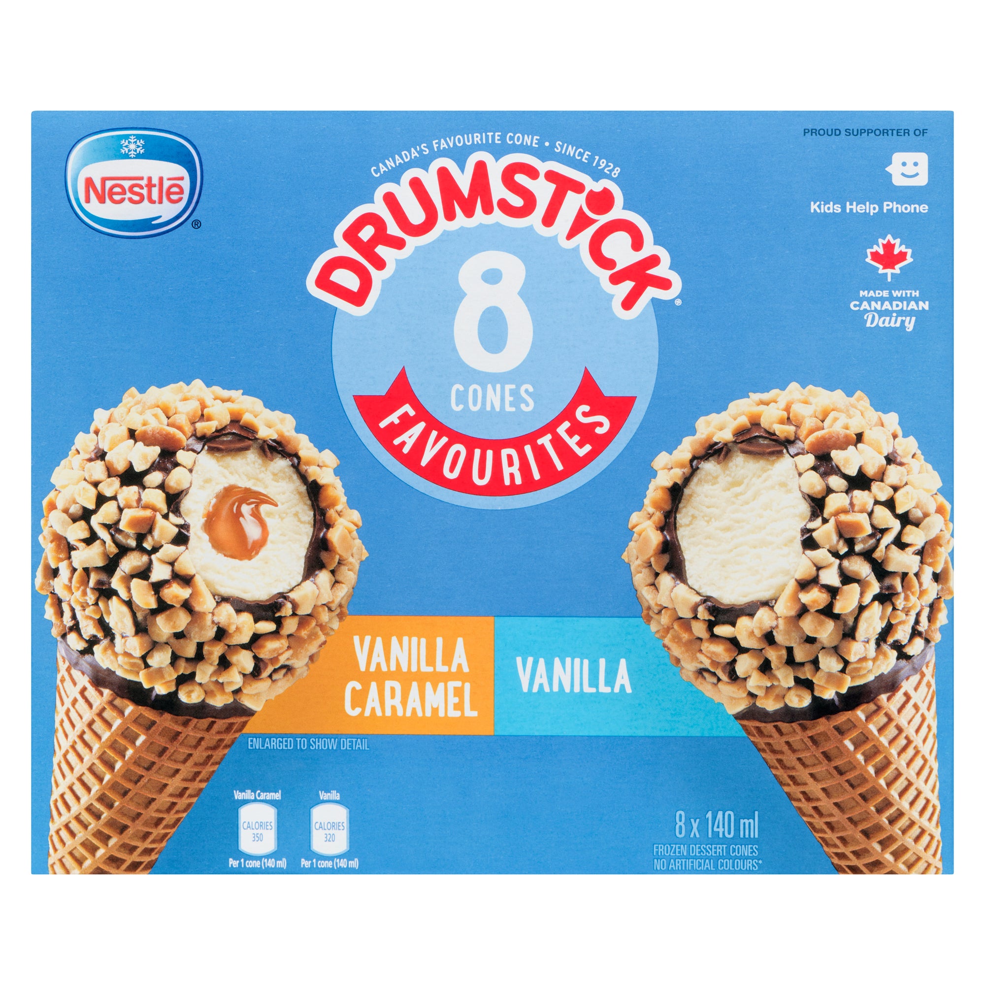Drumstick Frozen Dessert Variety Pack, 8-Pack, 140 ml – Giant Tiger