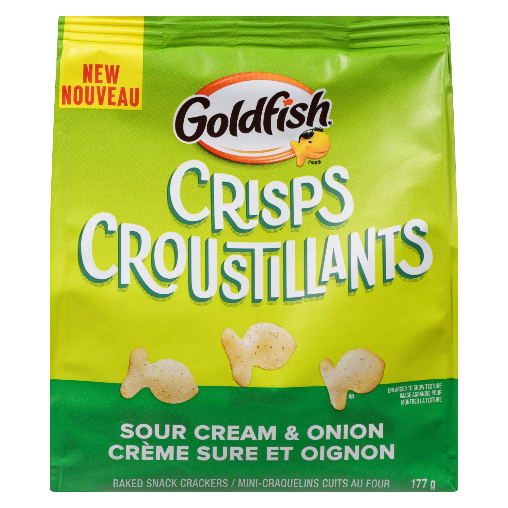 Goldfish Baked Snack Crackers Sour Cream & Onion, 177 g Giant Tiger