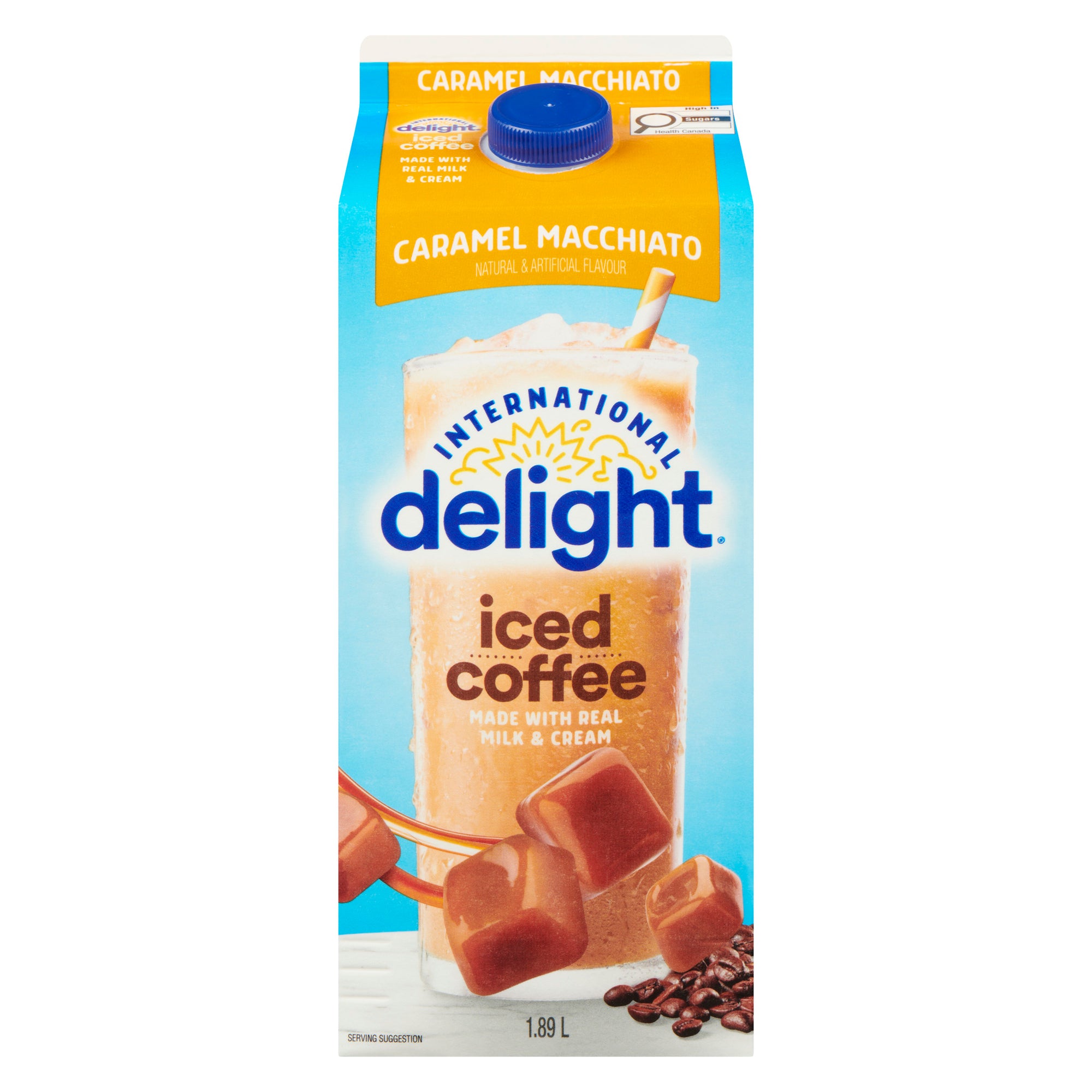 International Delight Iced Coffee Caramel Macchiato, 1.89 L