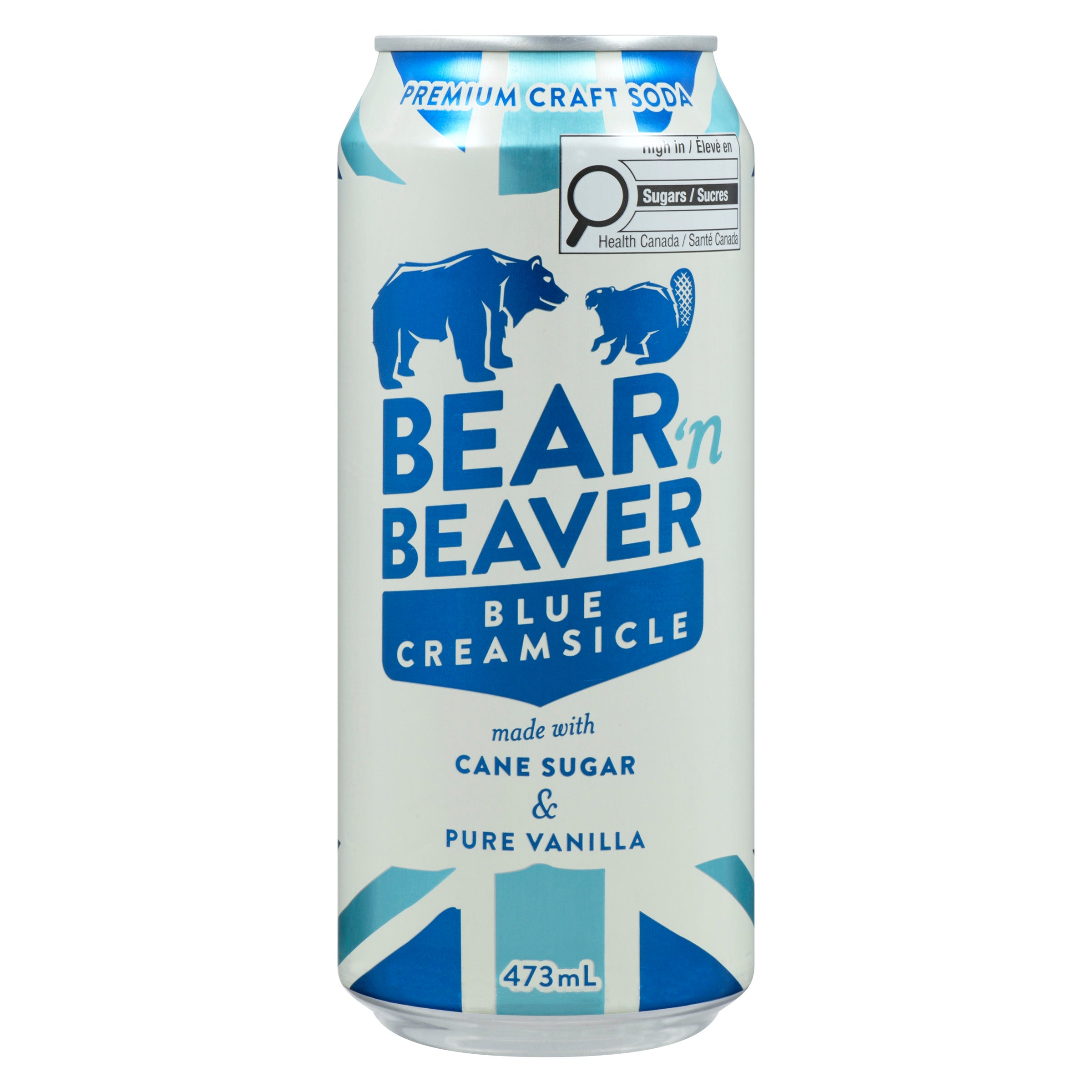Bear 'n Beaver Premium Craft Soda Blue Creamsicle, 473 ml – Giant