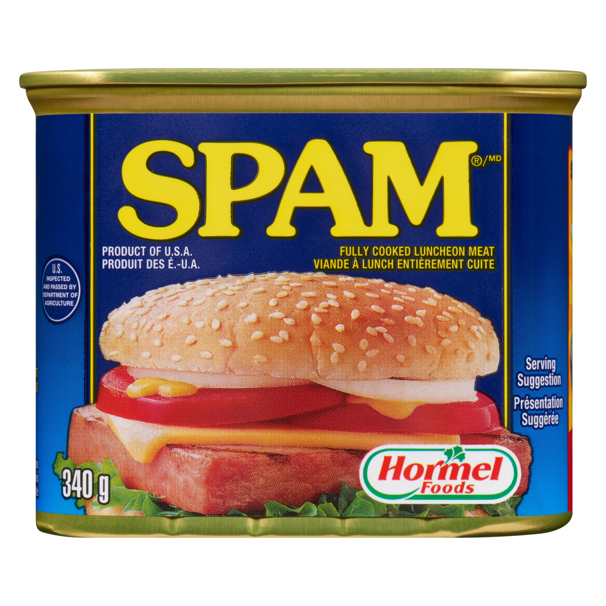 Spam Luncheon Meat Fully Cooked 340g Giant Tiger