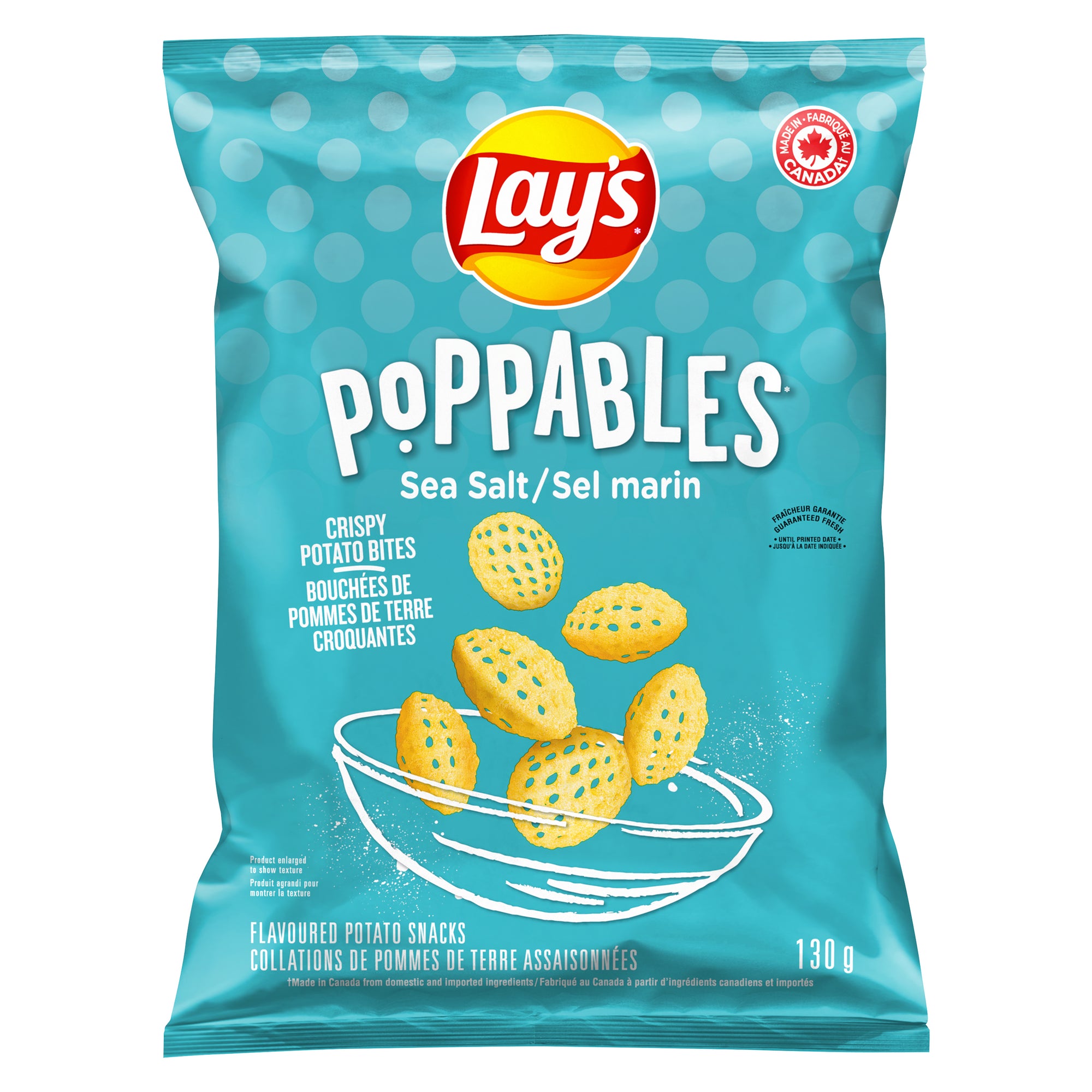 Lay's Sea Salt Poppables, 130g Giant Tiger