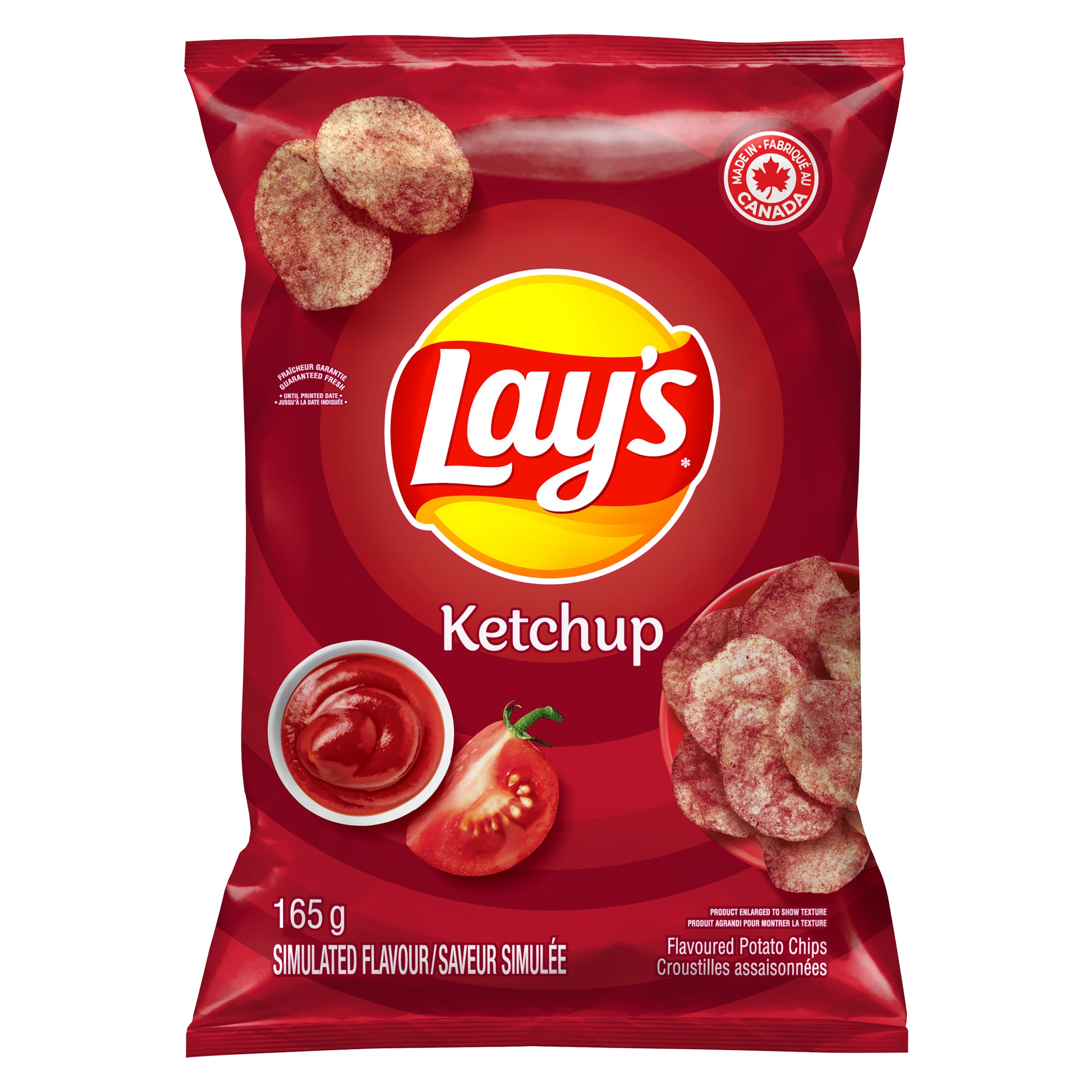 Lay's Ketchup Flavoured Potato Chips, 165g Giant Tiger