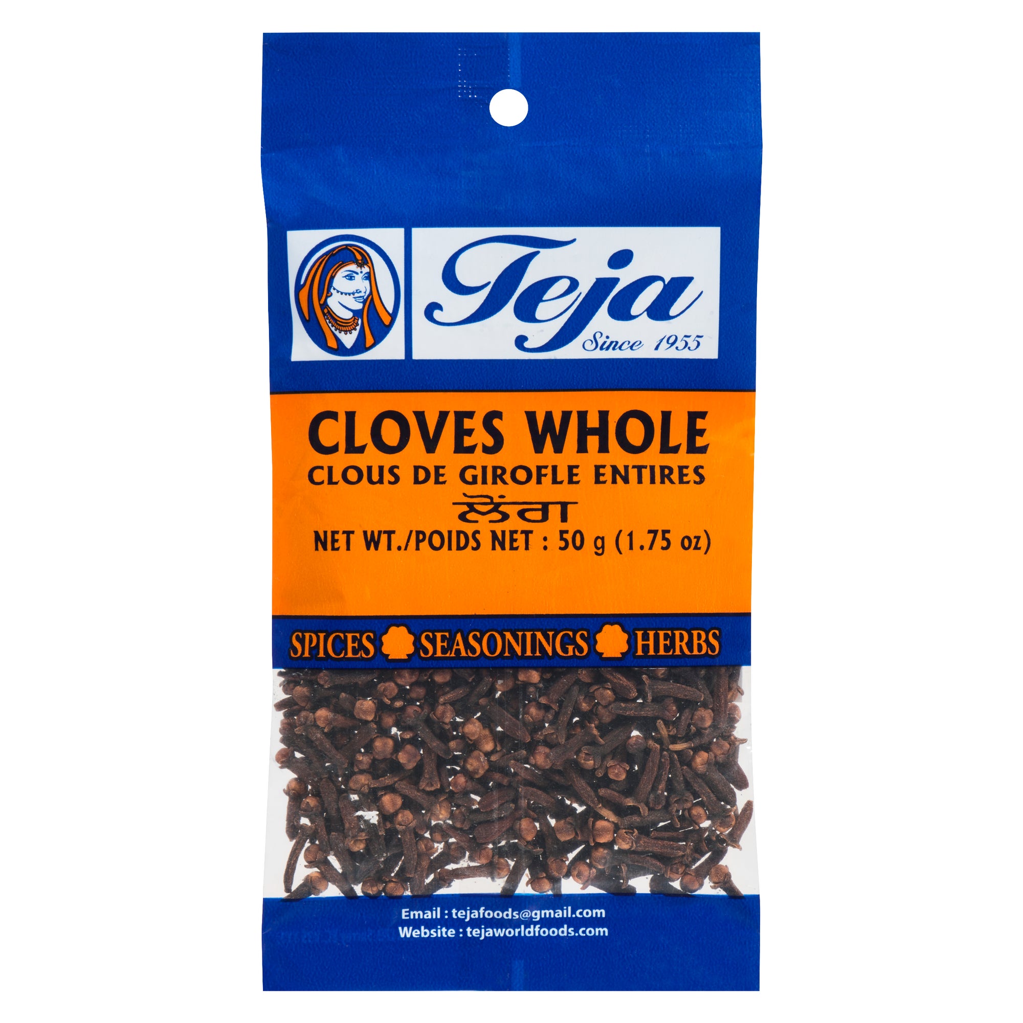 Teja Whole Cloves, 50g Giant Tiger