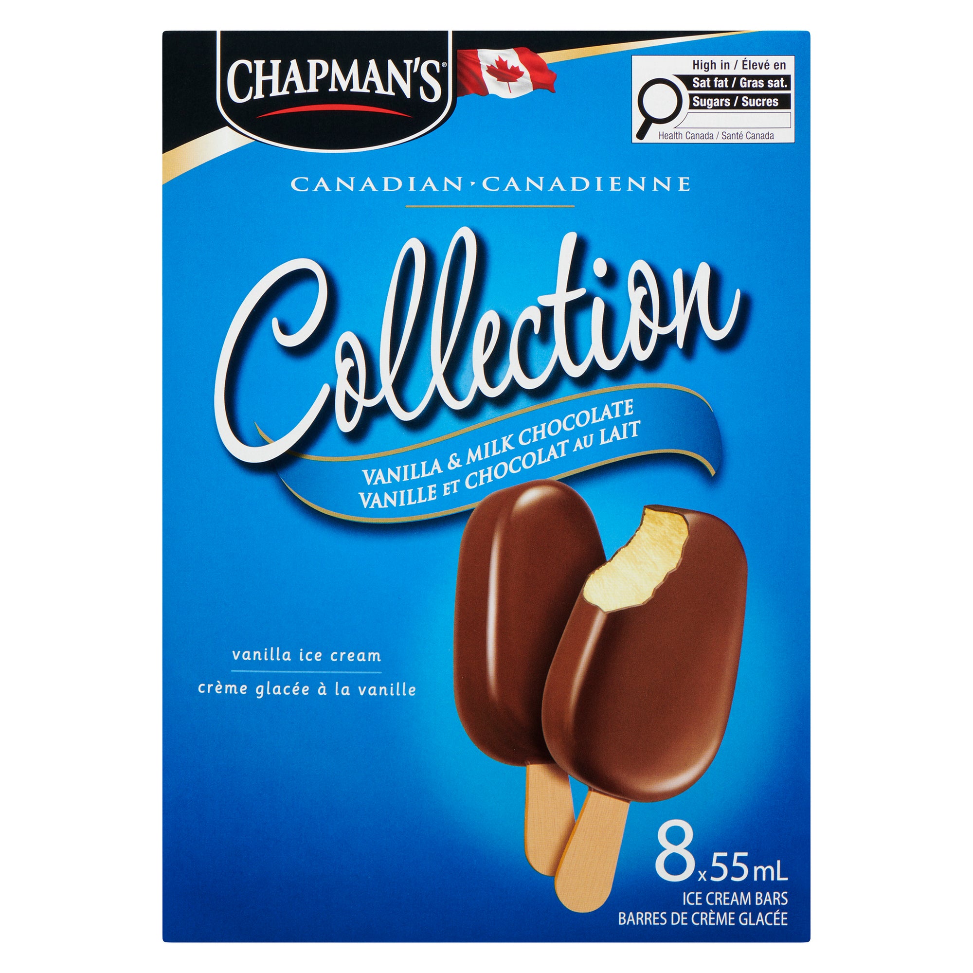 Chapman's Canadian Collection Vanilla & Milk Chocolate Ice Cream