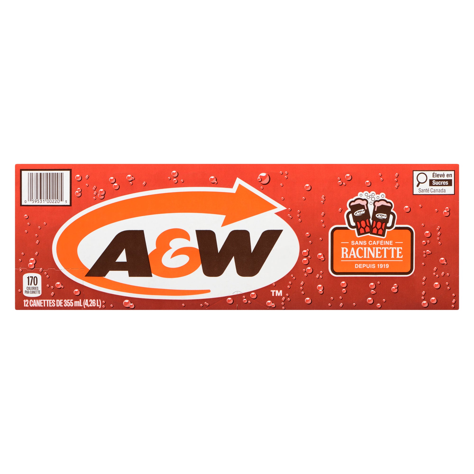 A&W ROOT BEER 12 缶✖︎４ケース A&W Root Beer - 12 Pack, 355 ml – Giant Tiger