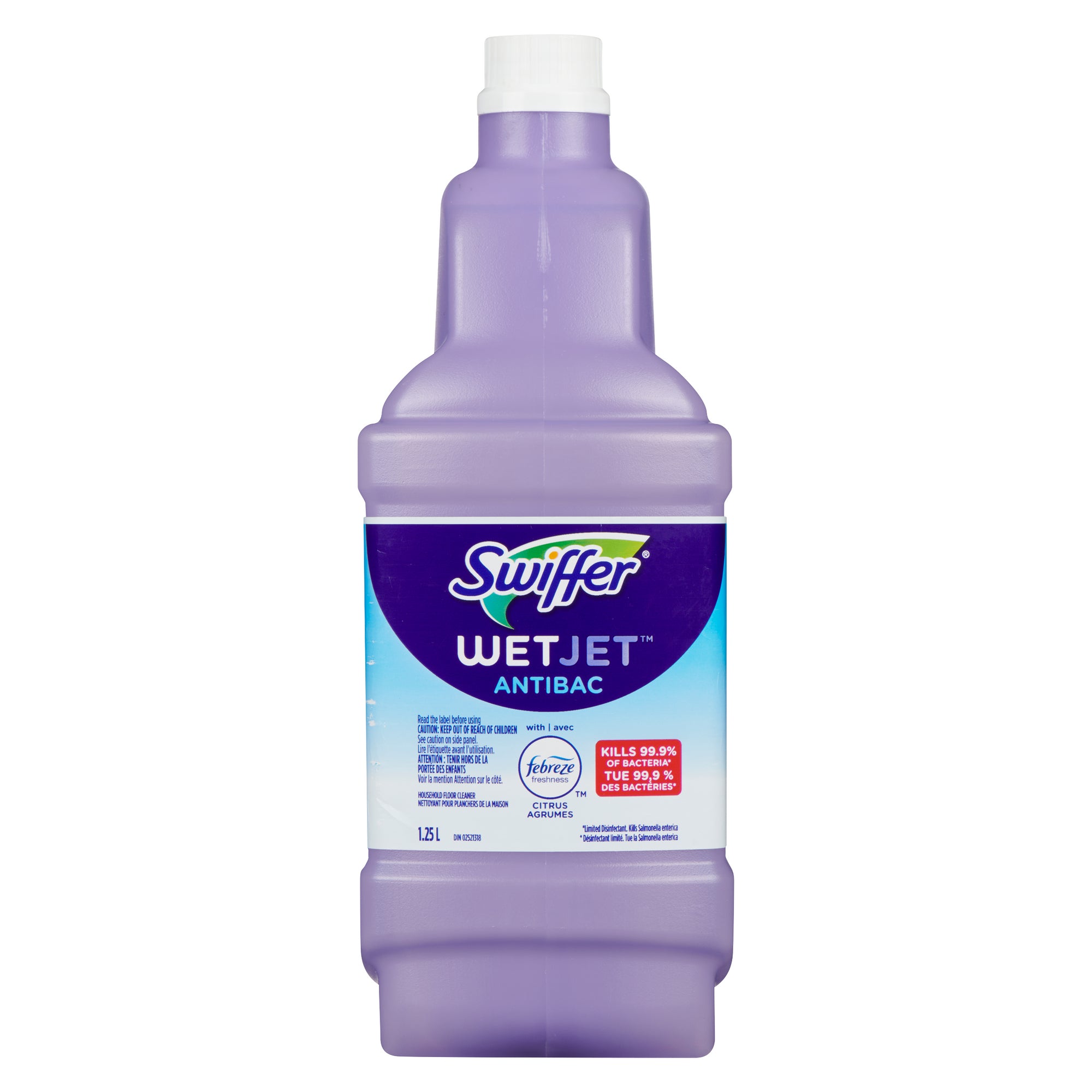 Swiffer Wet Jet Antibacterial Cleaner Refill, 1.25L Giant Tiger