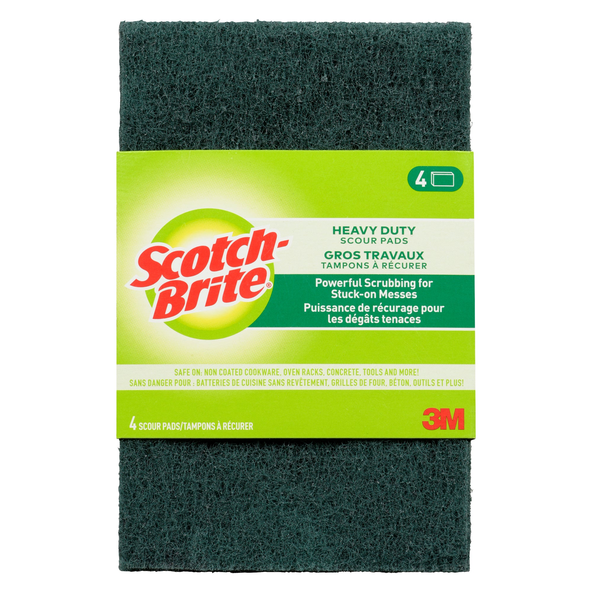 ScotchBrite Heavy Duty Scour Pads, 4Pack Giant Tiger
