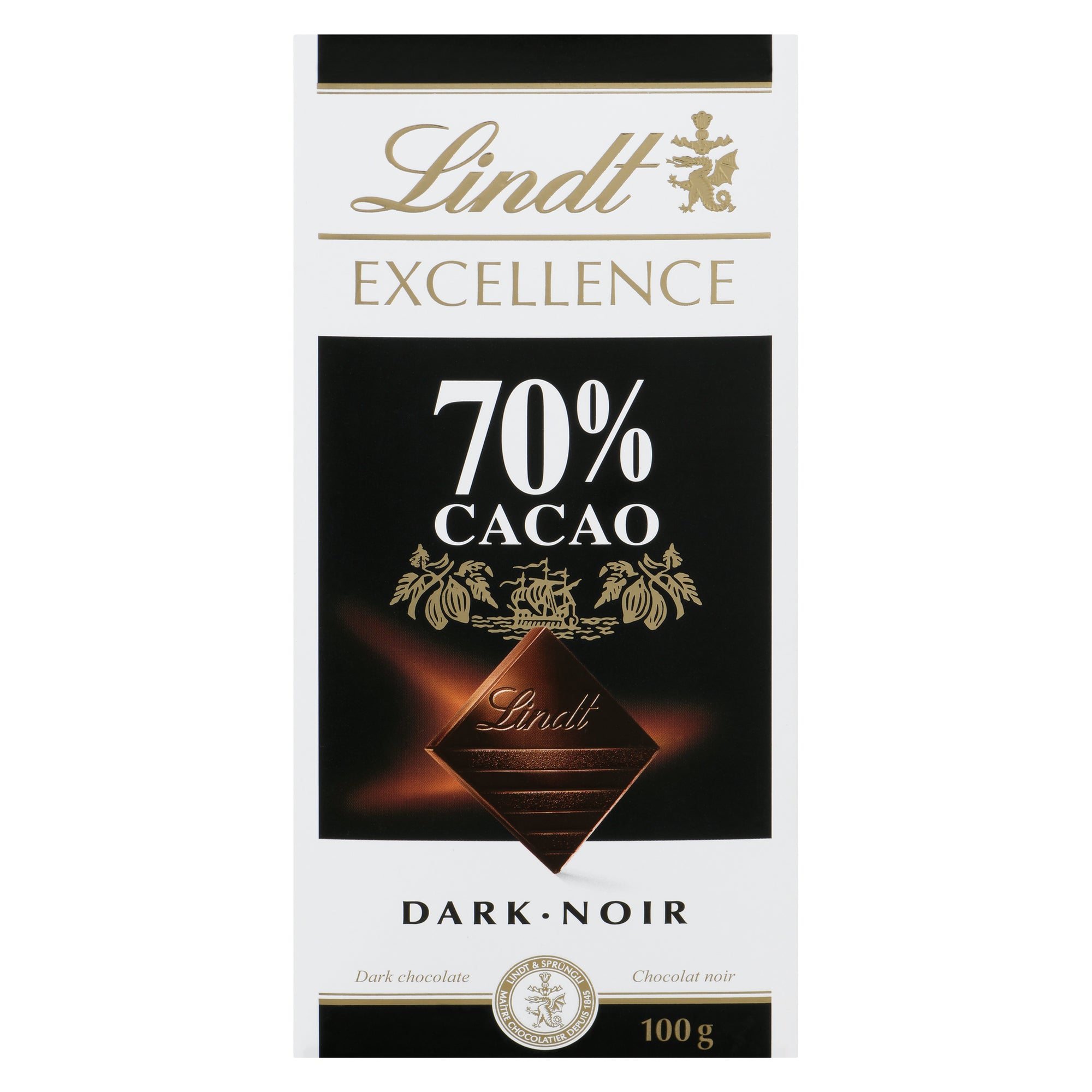 Lindt Excellence 70% Cacao Dark Chocolate, 100 g – Giant Tiger