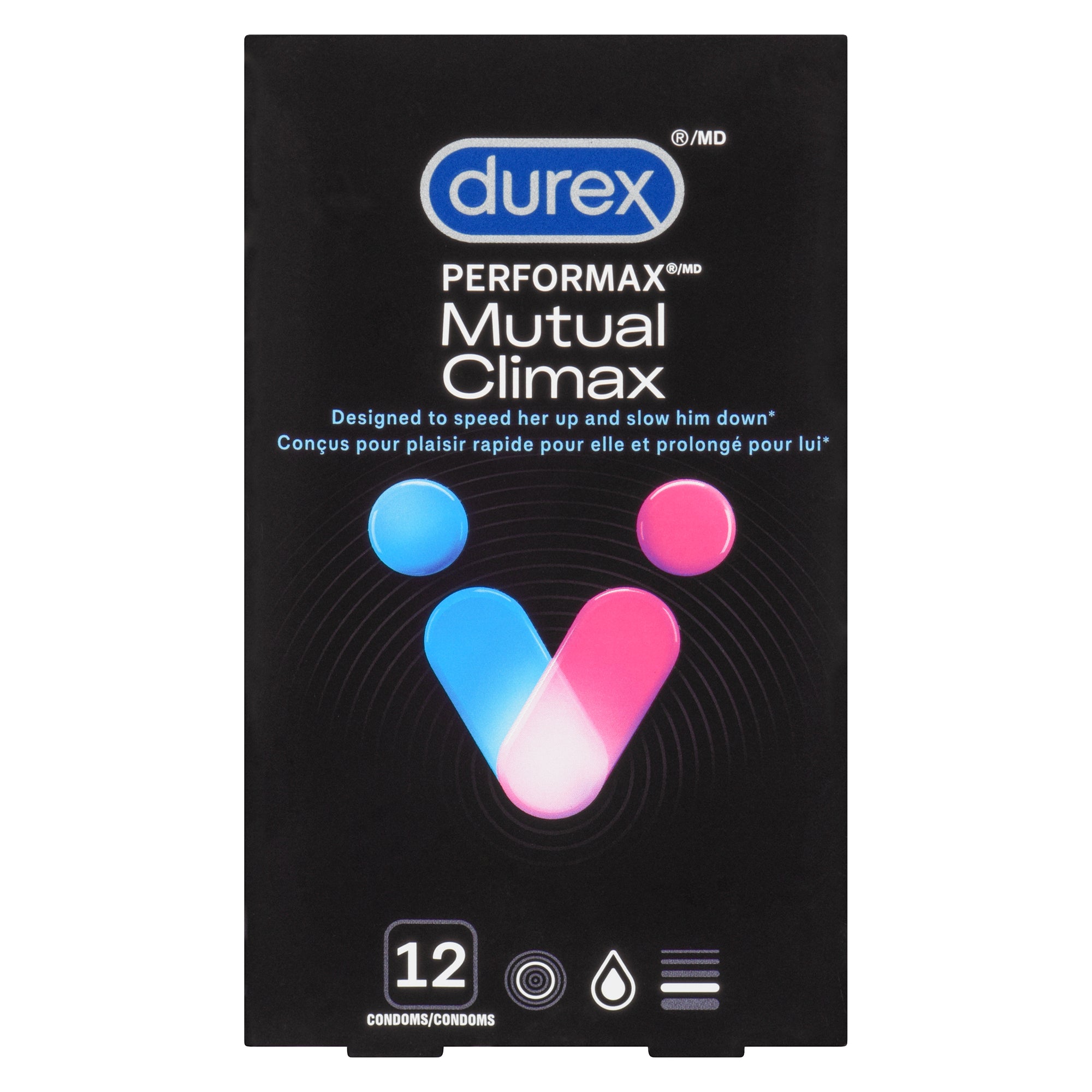 Durex Love Sex Performax Mutual Climax Ultra Fine Lubricated Condoms