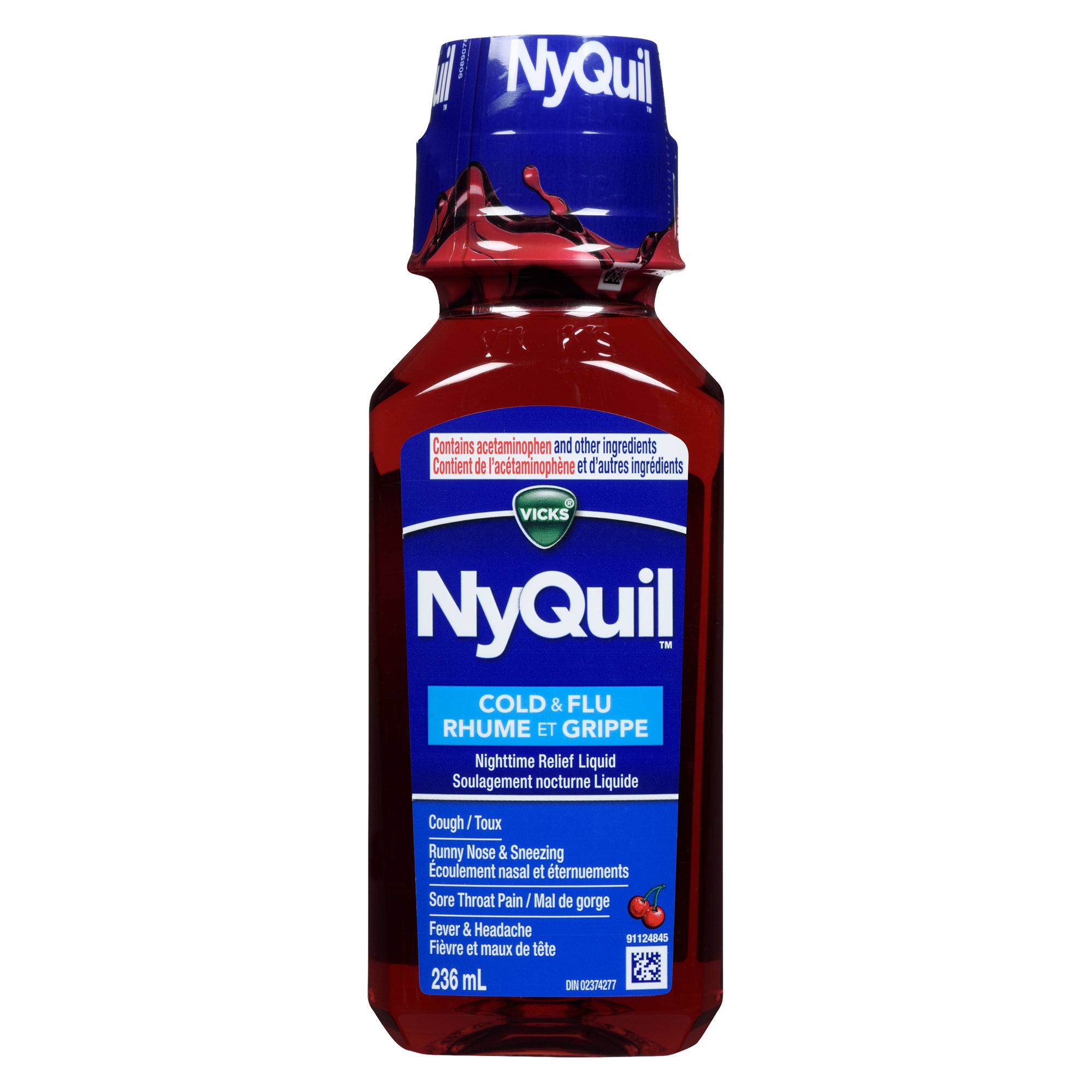 Vicks Children's Nyquil Cold and Flu Syrup, 236mL Giant Tiger
