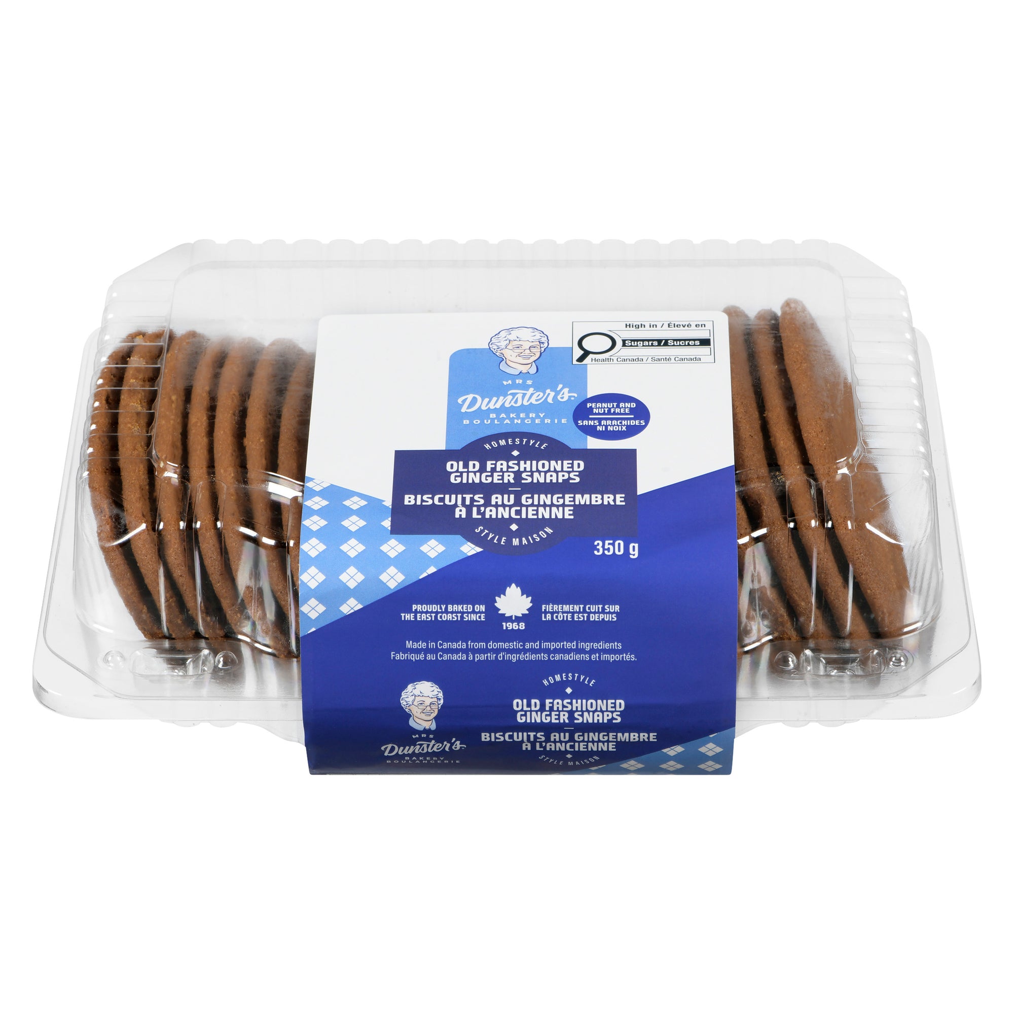 Mrs. Dunster's Old Fashioned Ginger Snaps, 350 g – Giant Tiger