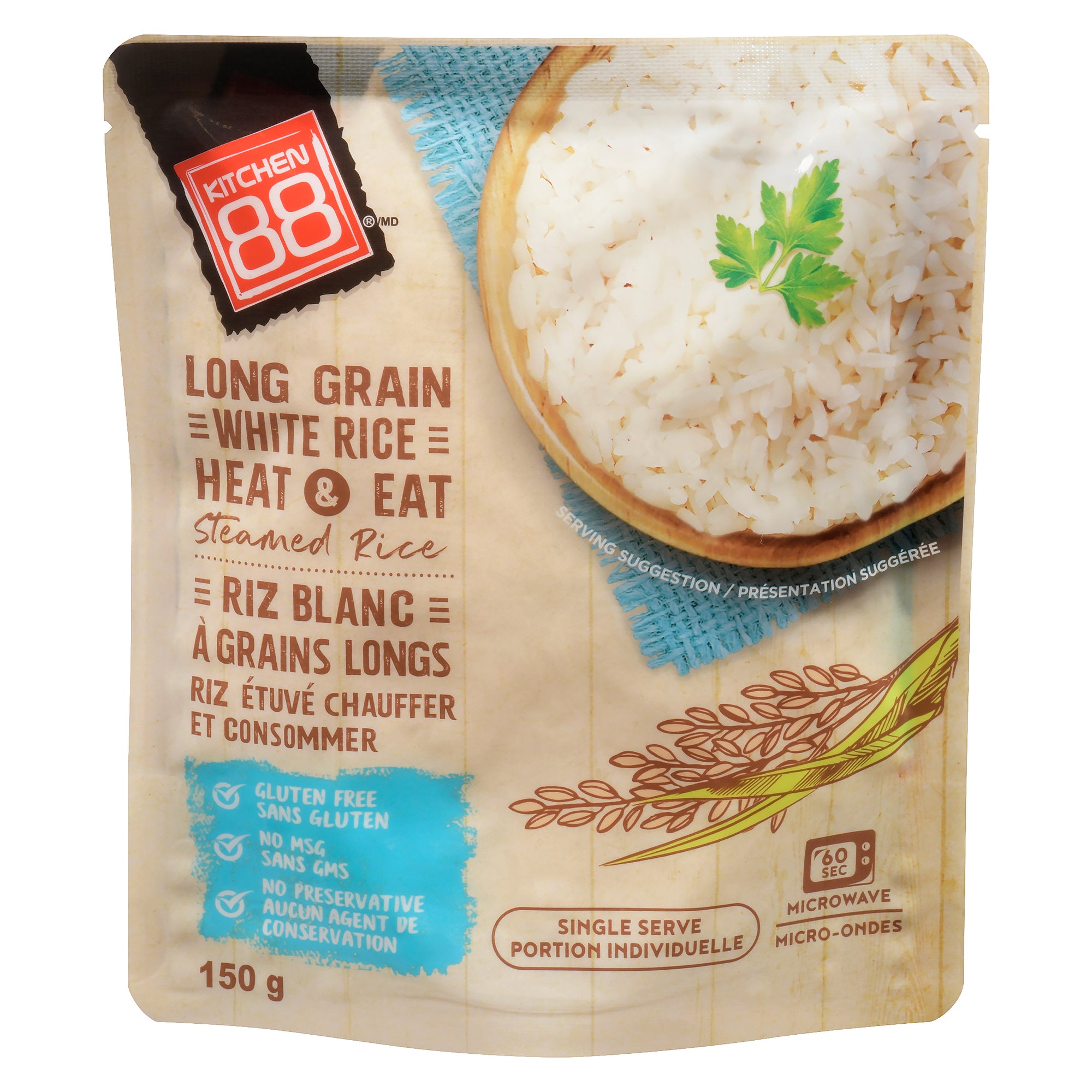 ライス88 Kitchen 88 White Rice - 150g – Giant Tiger