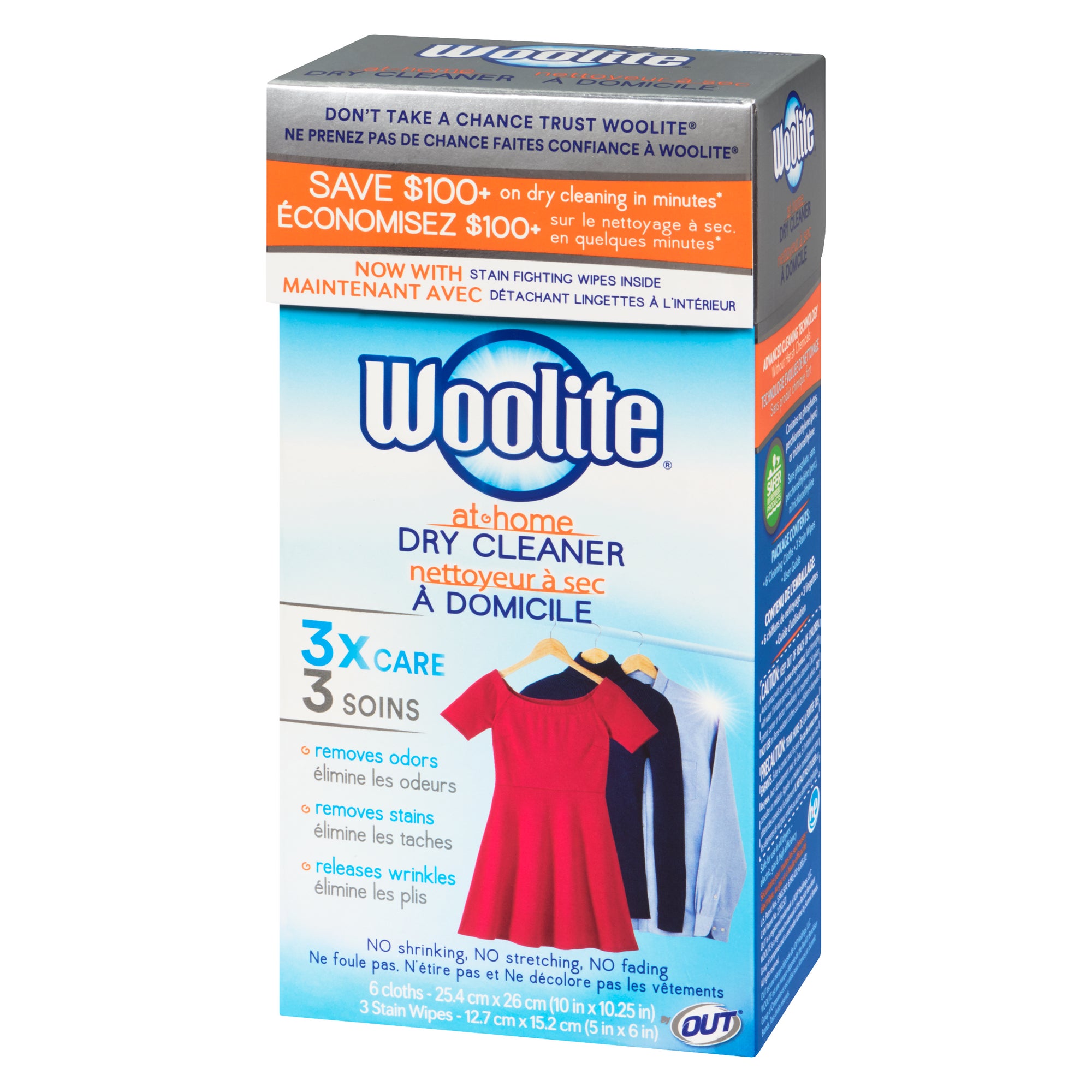 At-Home Dry Cleaning with Woolite