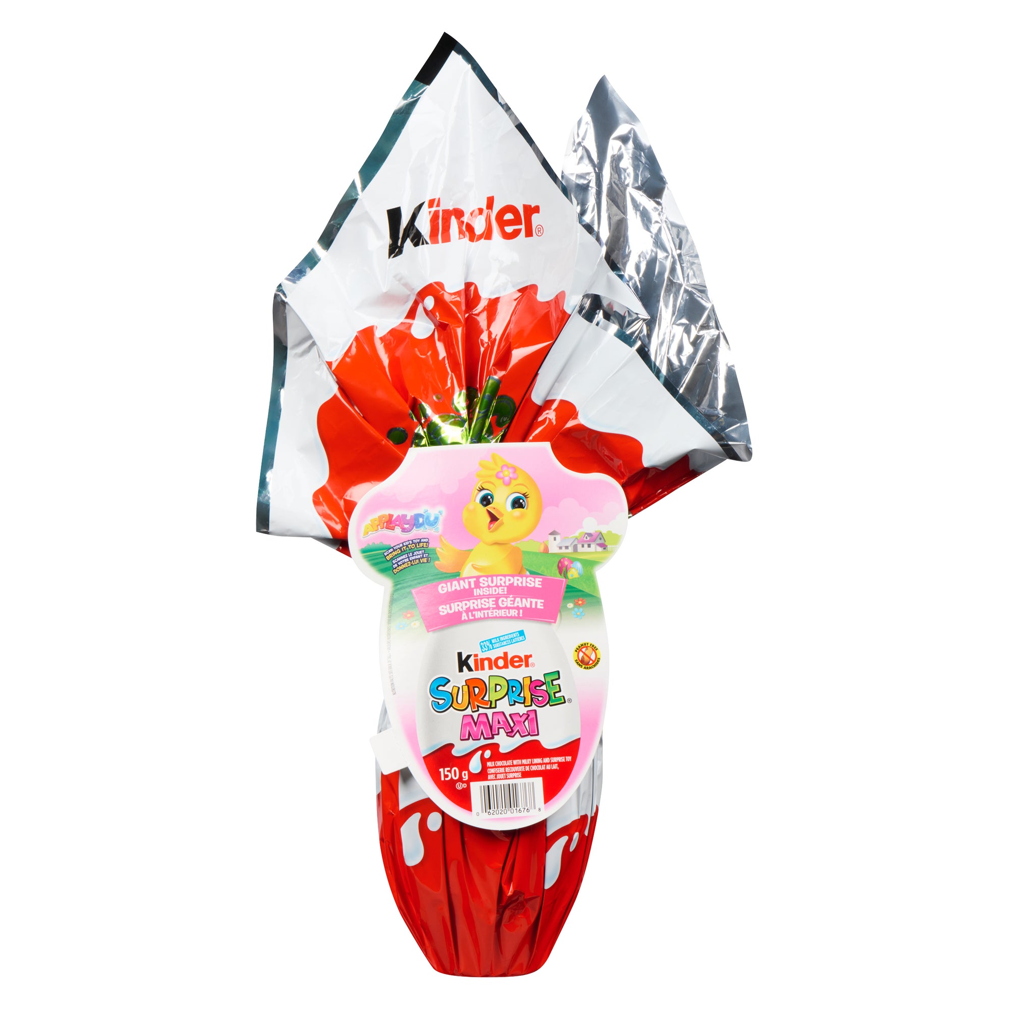 Kinder Surprise Maxi Milk Chocolate with Milky Lining and Surprise