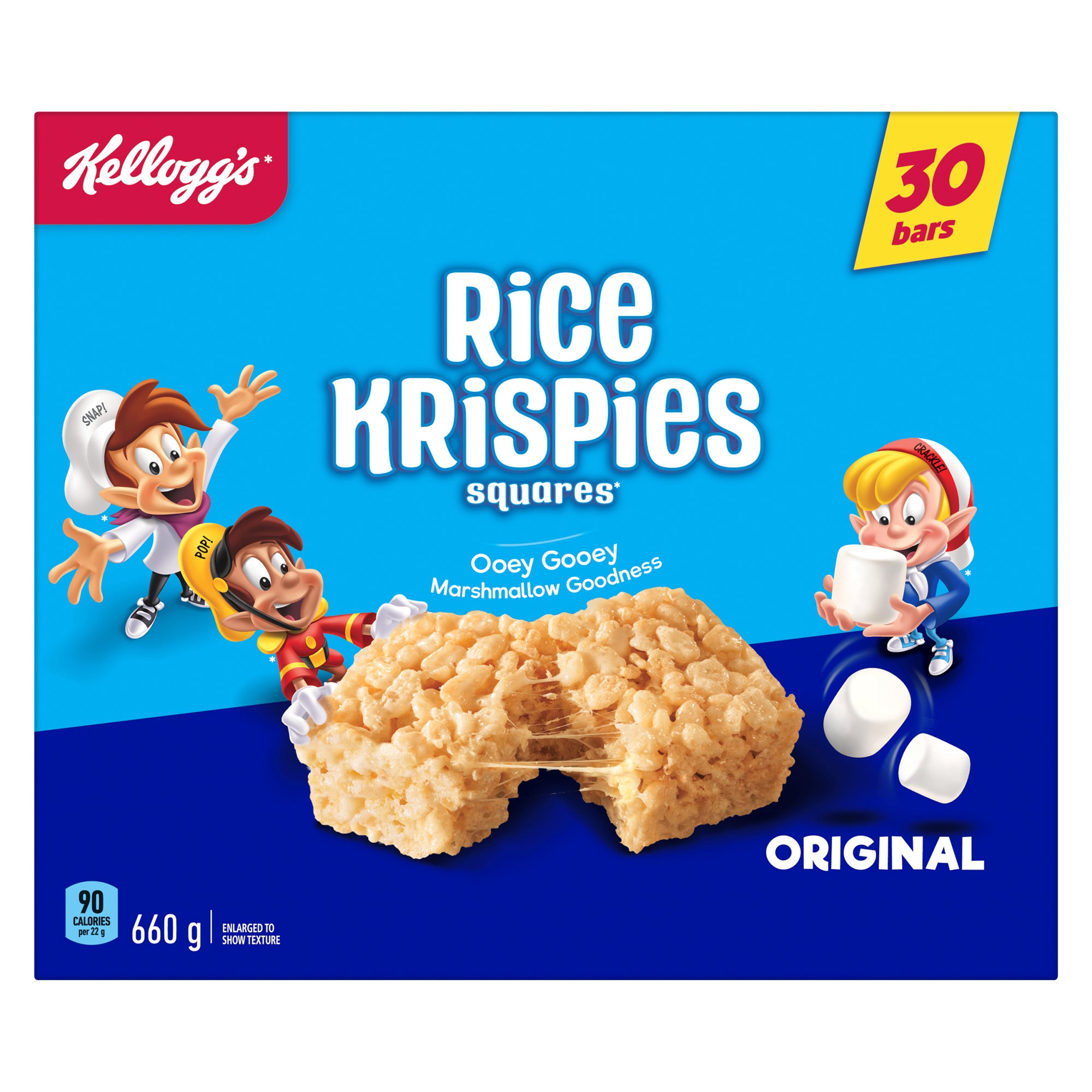 Rice Krispies Squares Original Bars, 30Pack, 660g Giant Tiger