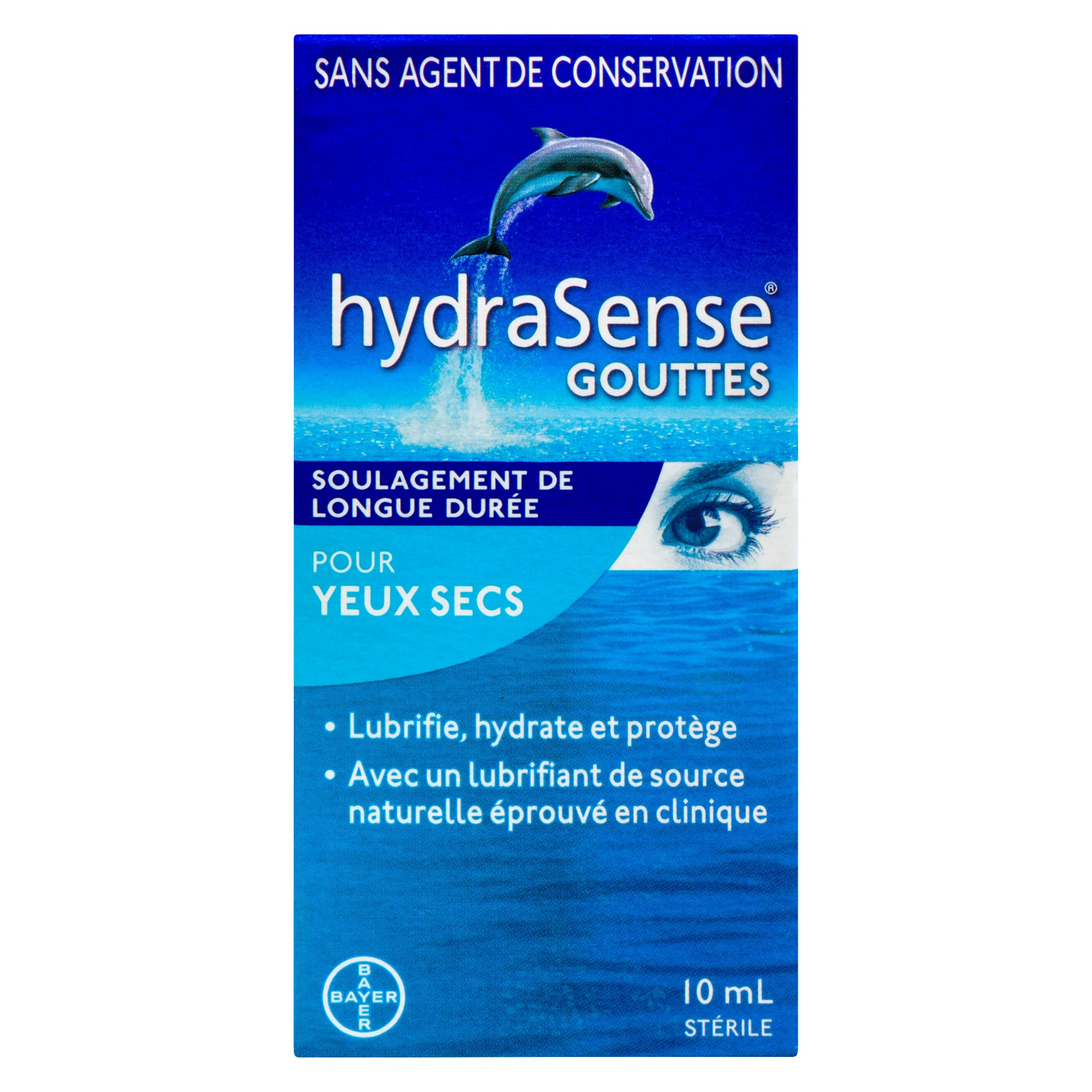 HydraSense Long Lasting Relief Dry Eye Drops, 10ml Giant Tiger
