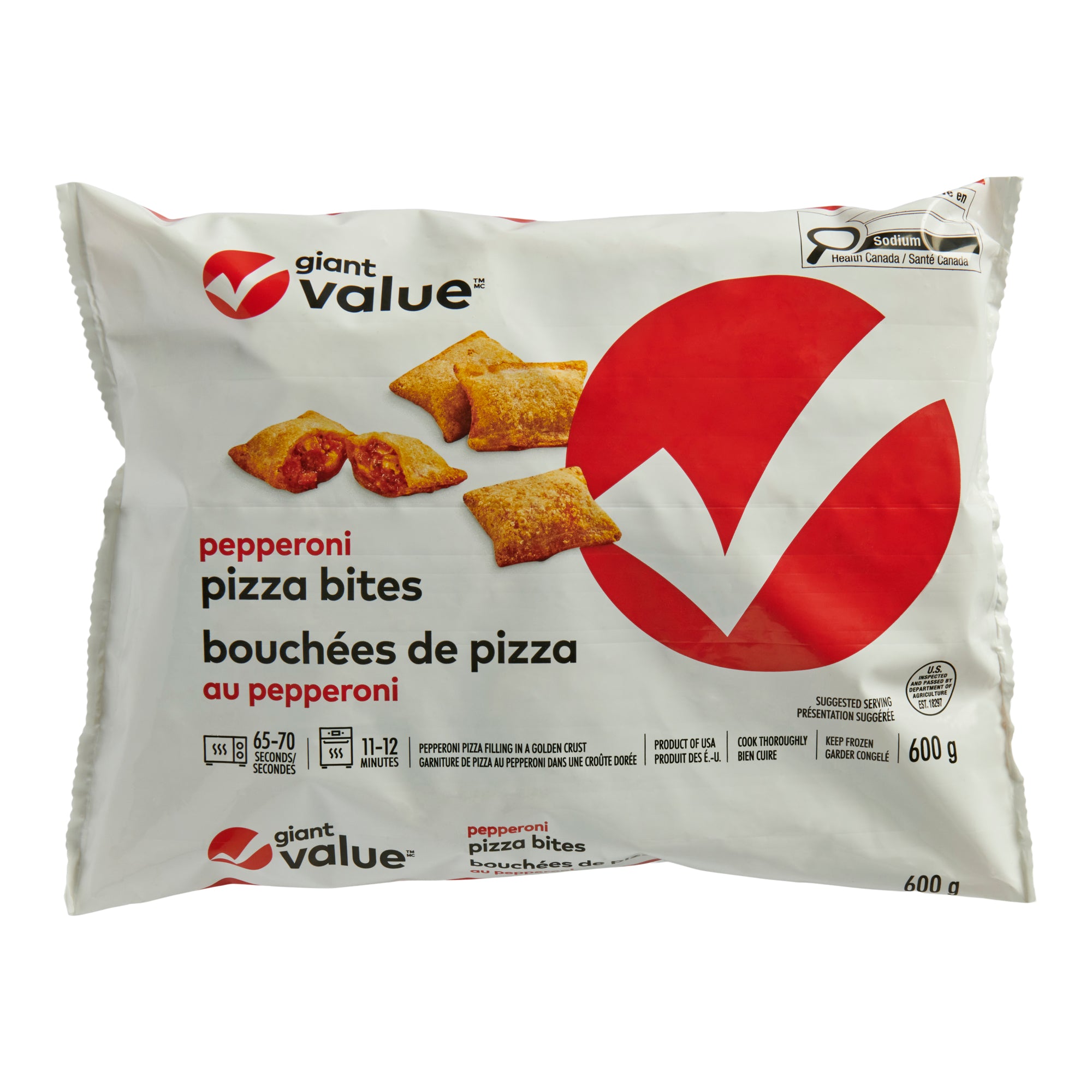 Giant Value Pepperoni Pizza Bites - 600g – Giant Tiger