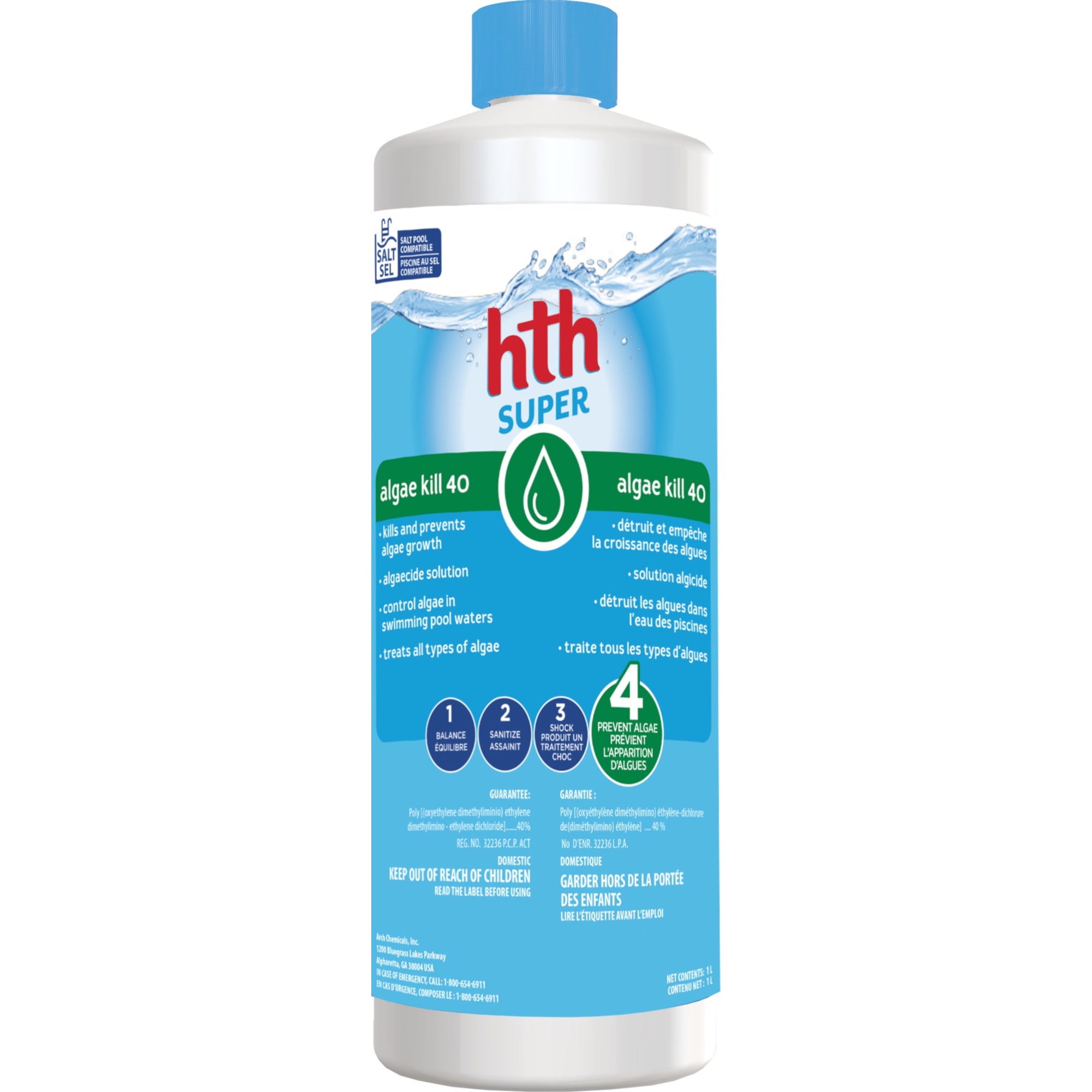 hth Super Algae Kill 40 1L Giant Tiger