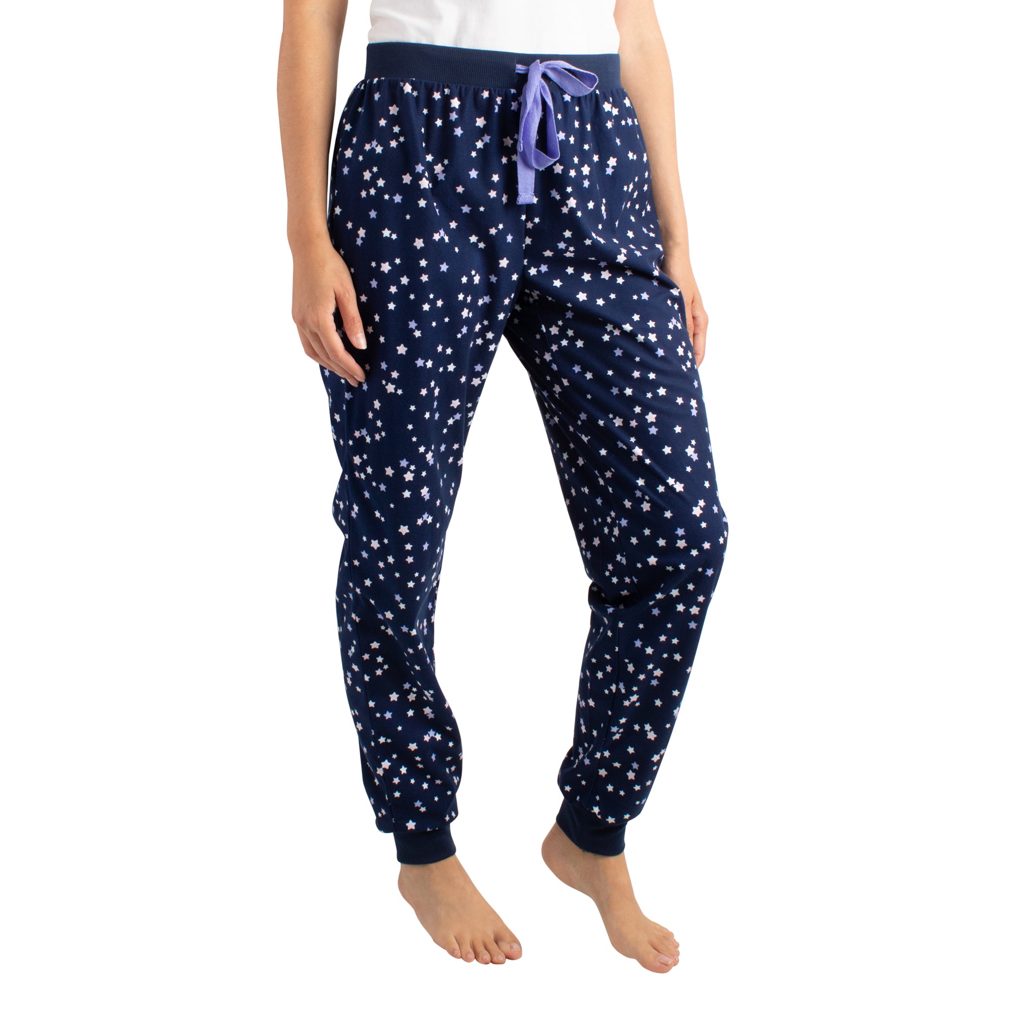 Pantalon De Pyjama Femme En Polaire Douce - Grandes Tailles - Confortable Et Chaud Pour La Maison