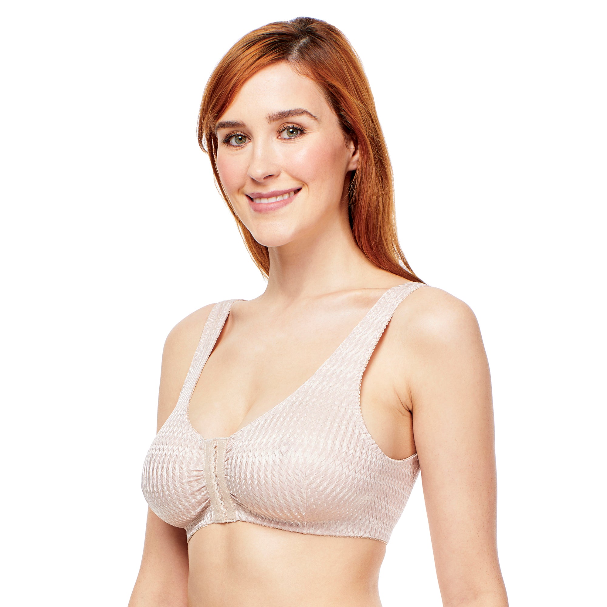 Carole Martin Women's Full Freedom Comfort Bra with Front Hook