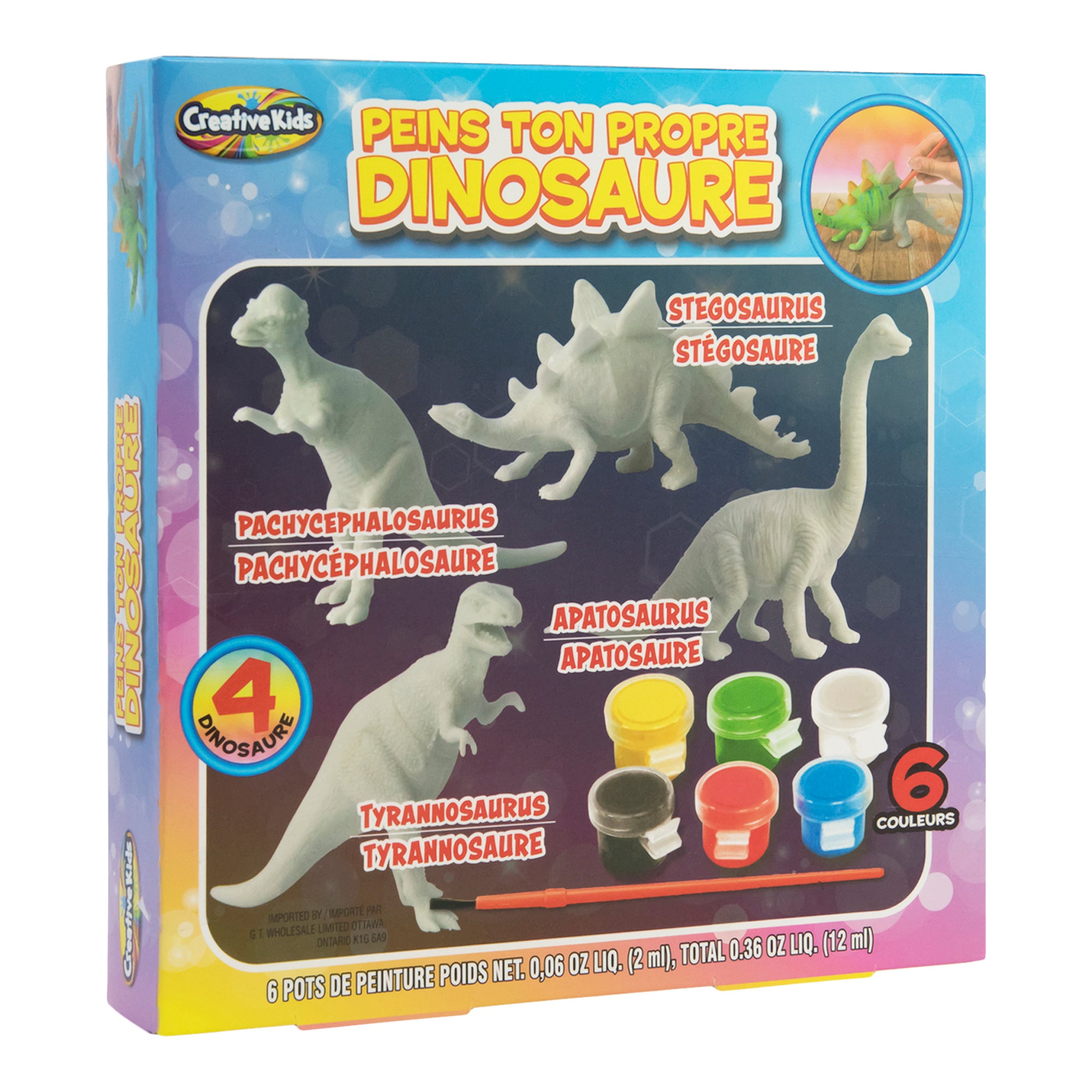 Creative Kids Paint Your Own Dinosaurs Giant Tiger