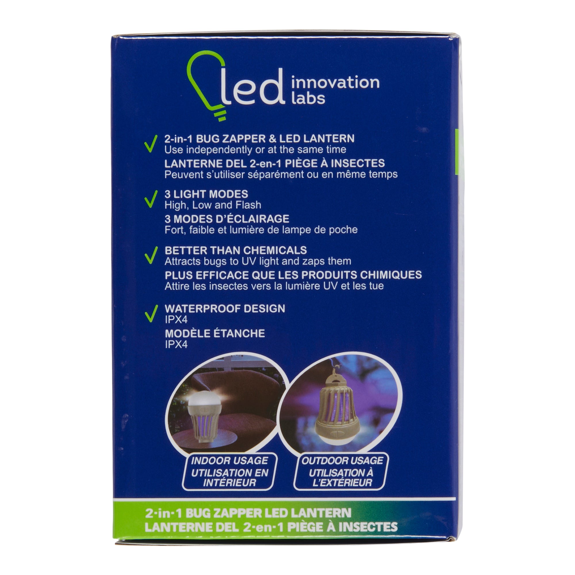 Portable 2in1 Zapper, Grey Giant Tiger