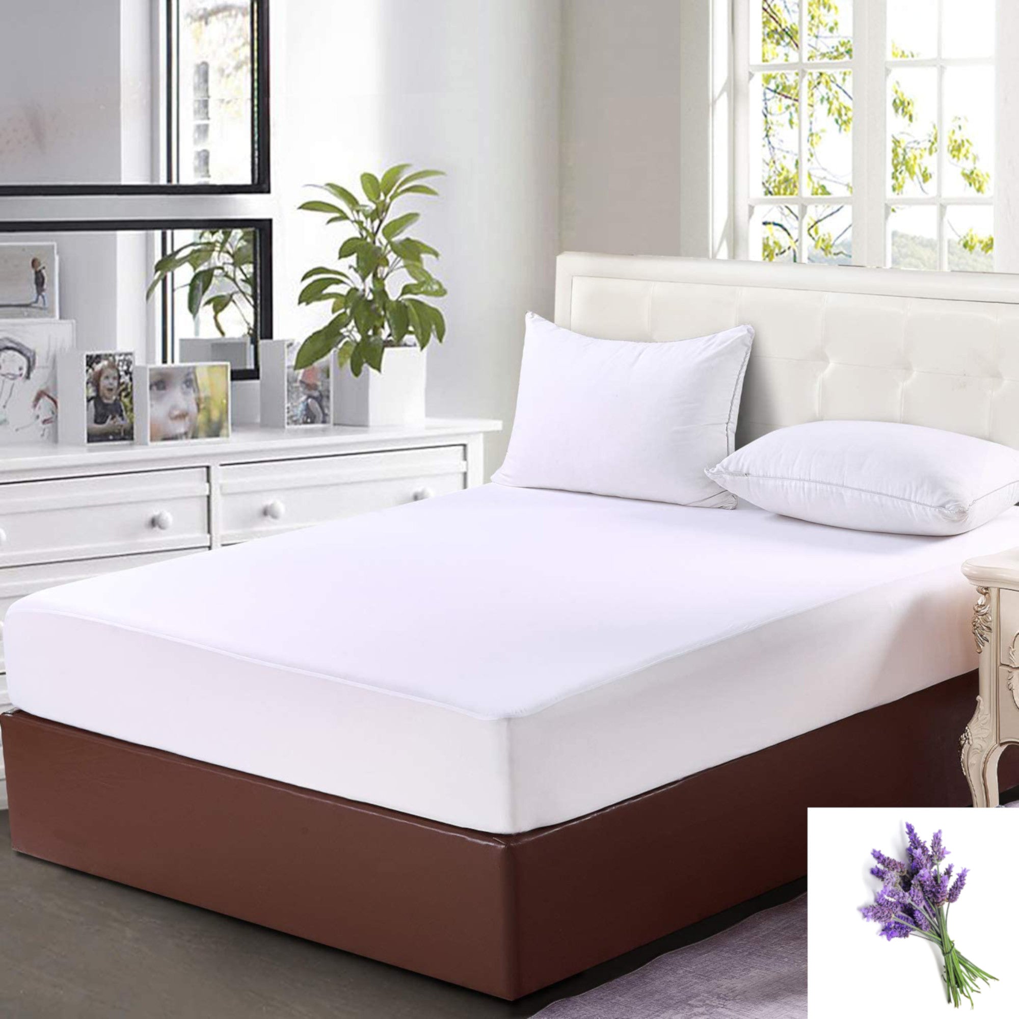 Lavender Scented Mattress Protector Giant Tiger