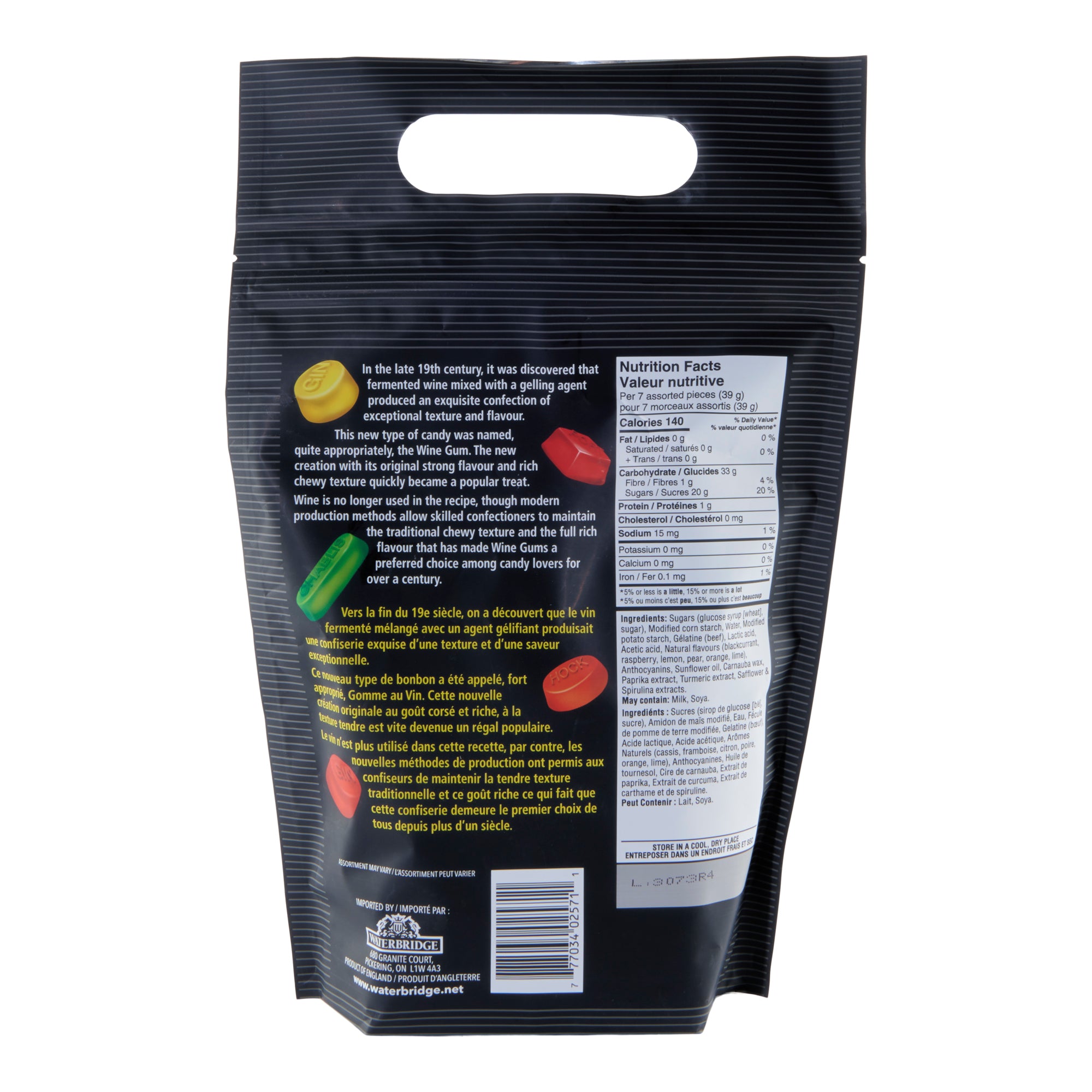 Waterbridge Wine Gums, 800g Giant Tiger