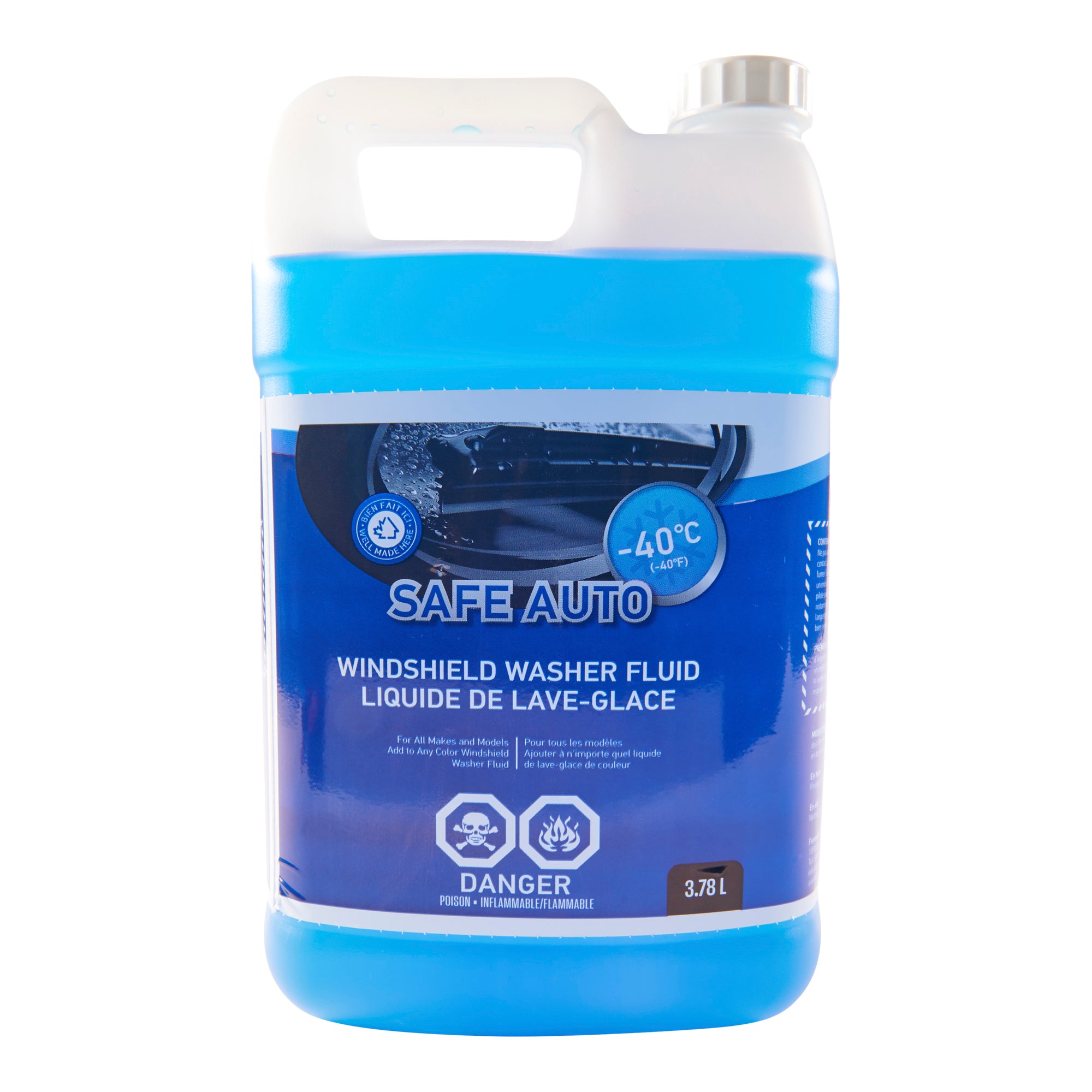 SafeAuto Windshield Washer Fluid, 4L Giant Tiger