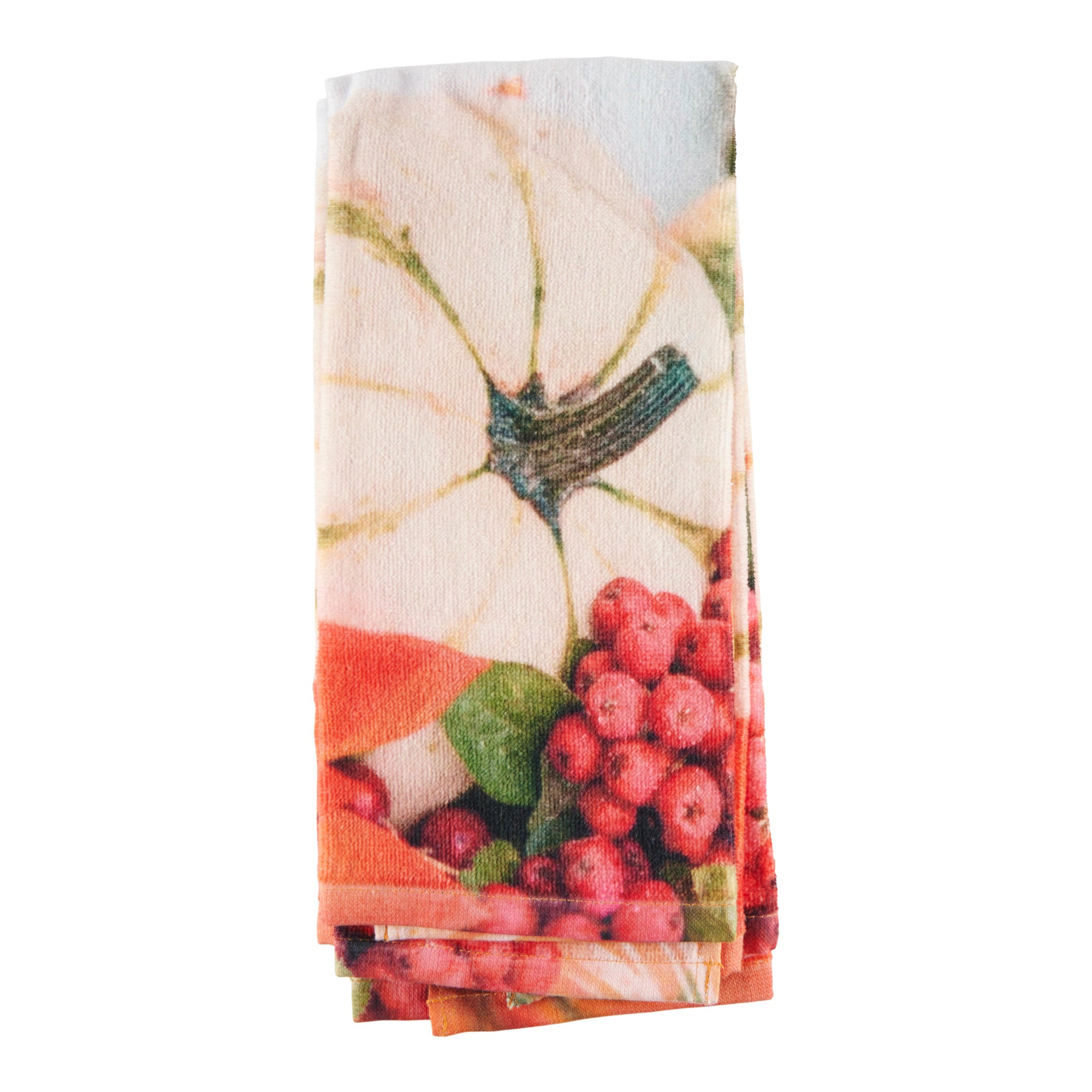 HomeStyles Printed Velour Hand Towels, 2 Piece Giant Tiger