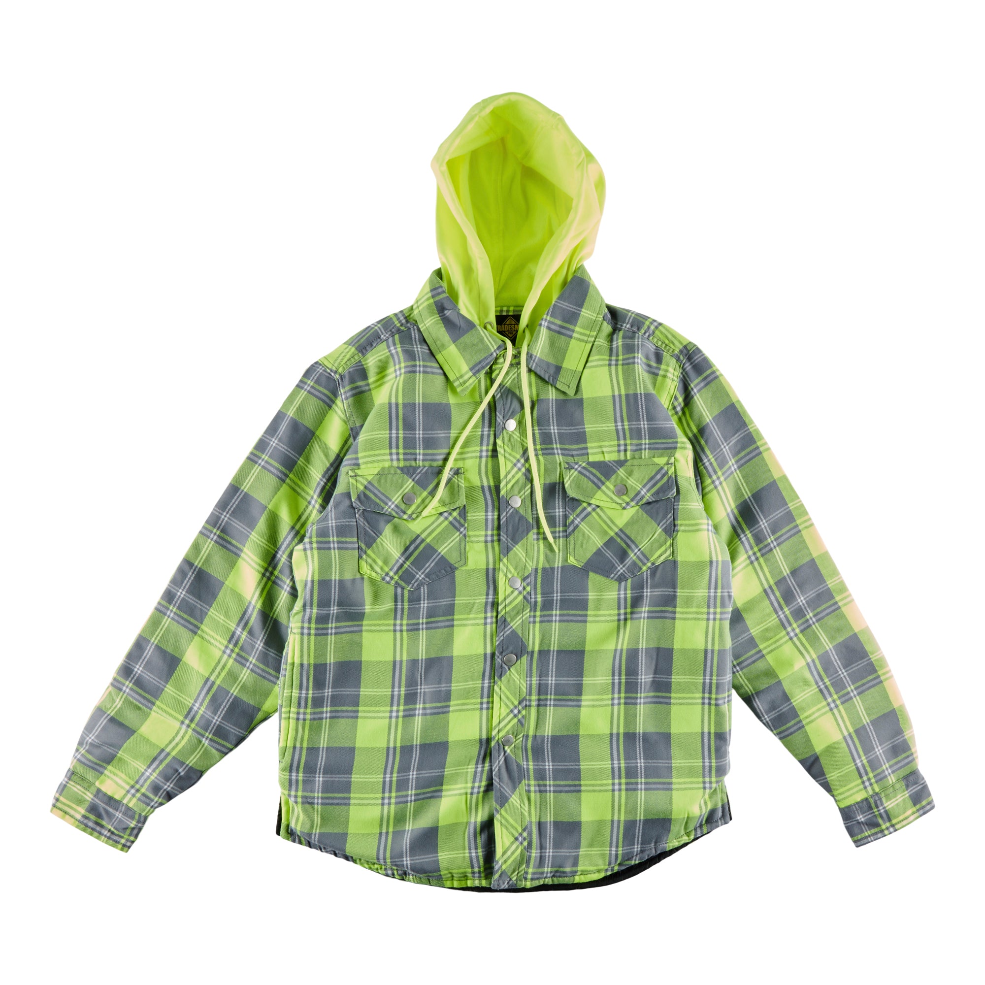 Tradesmax Pro High Visibility Flannel Shirt Giant Tiger