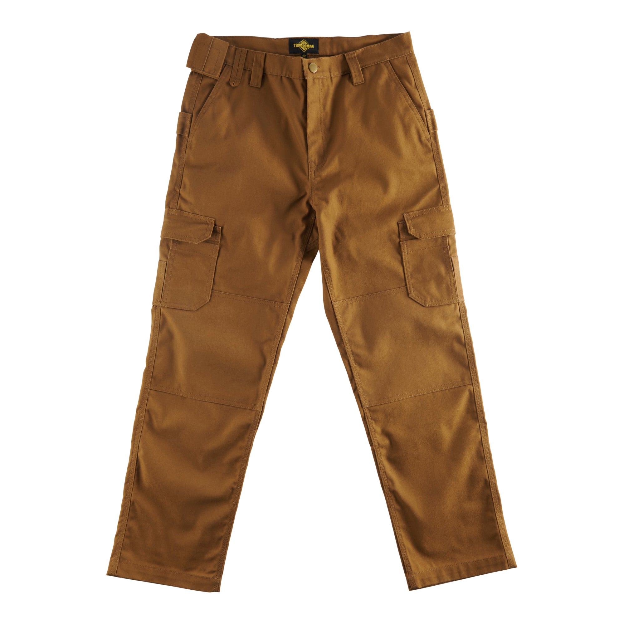 Tradesmax Pro Men's Tobacco Cargo Pants Giant Tiger
