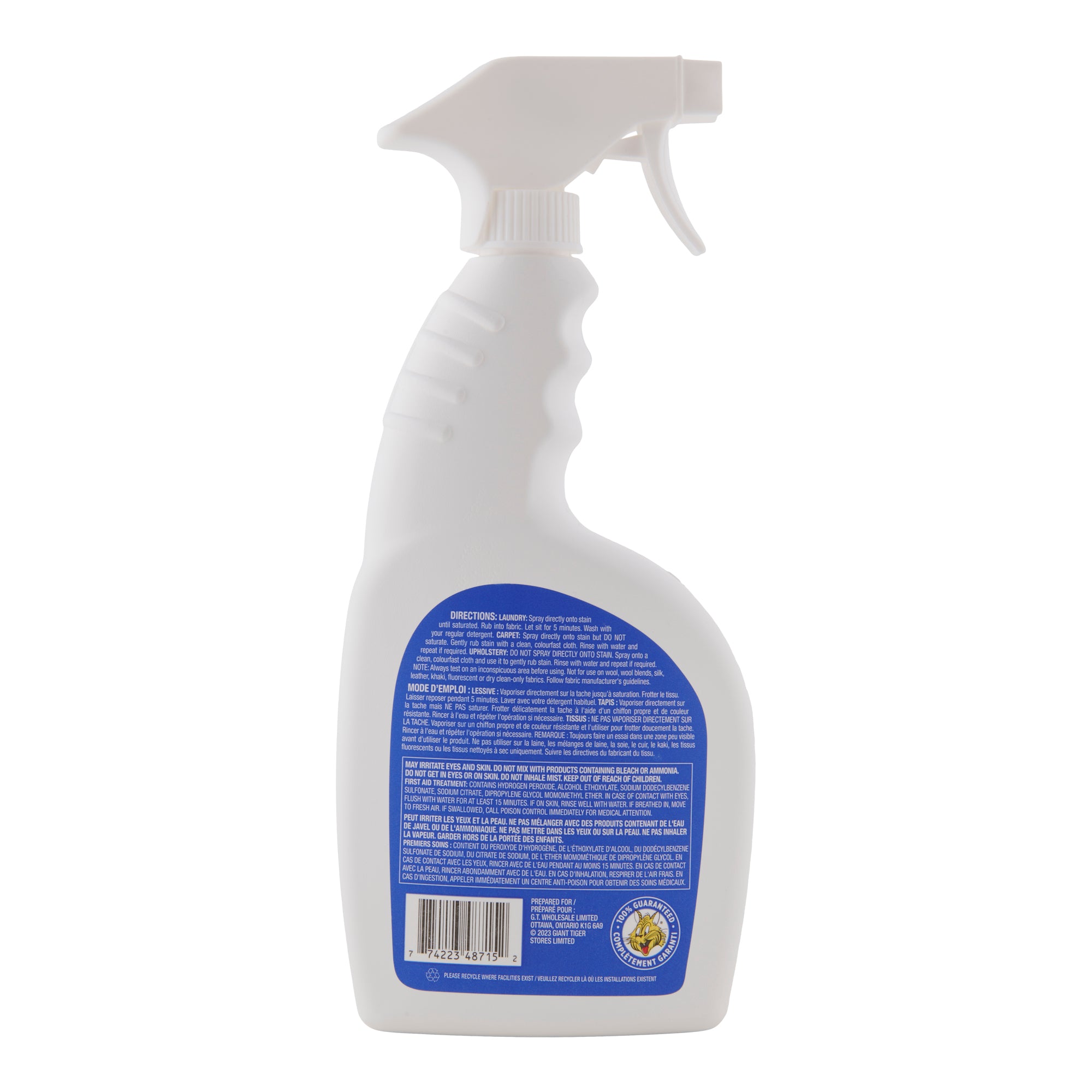 Giant Value MultiPurpose Stain Remover Spray, 650ml Giant Tiger