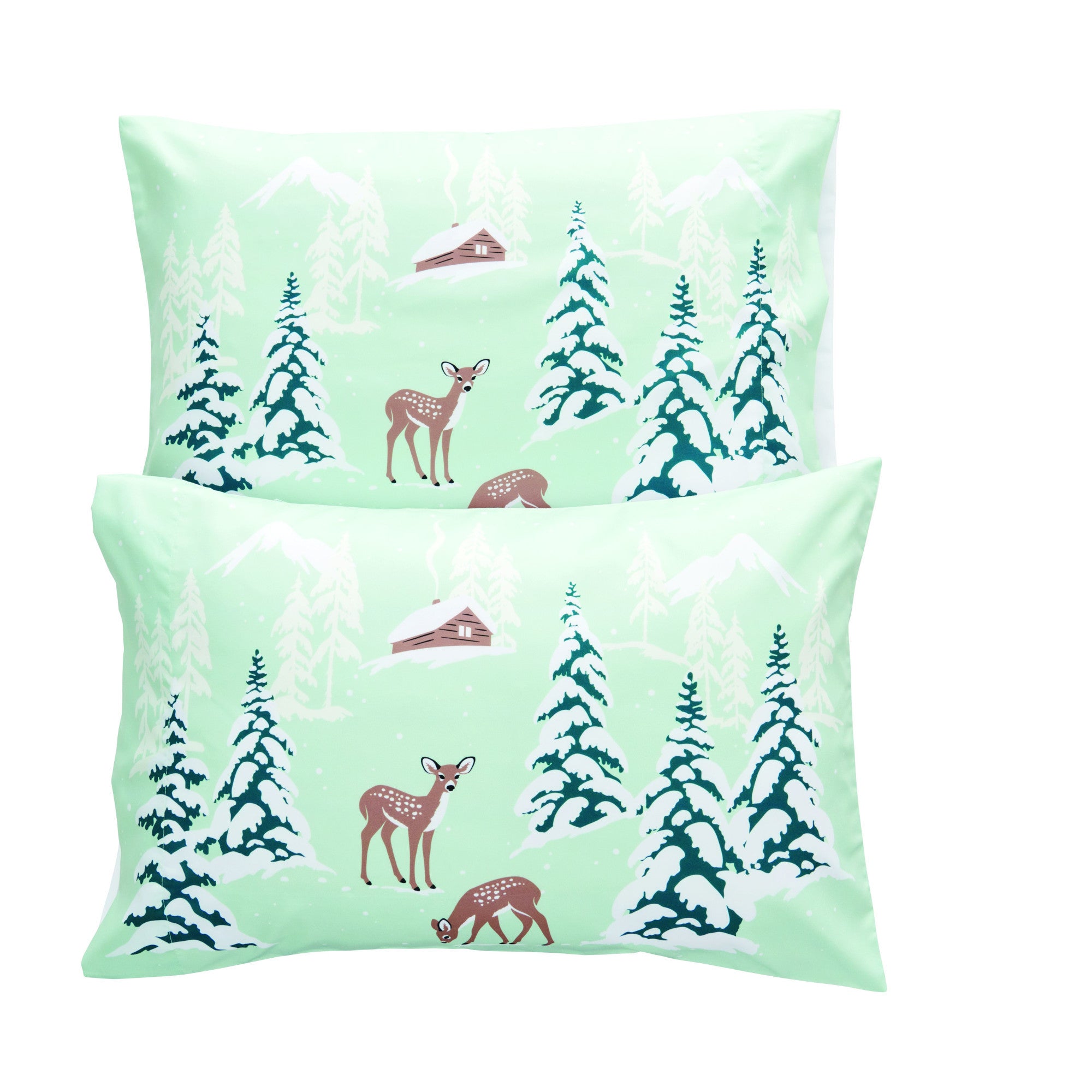 Woodland Wonder Winter Pillowcases, 2 Pack Giant Tiger