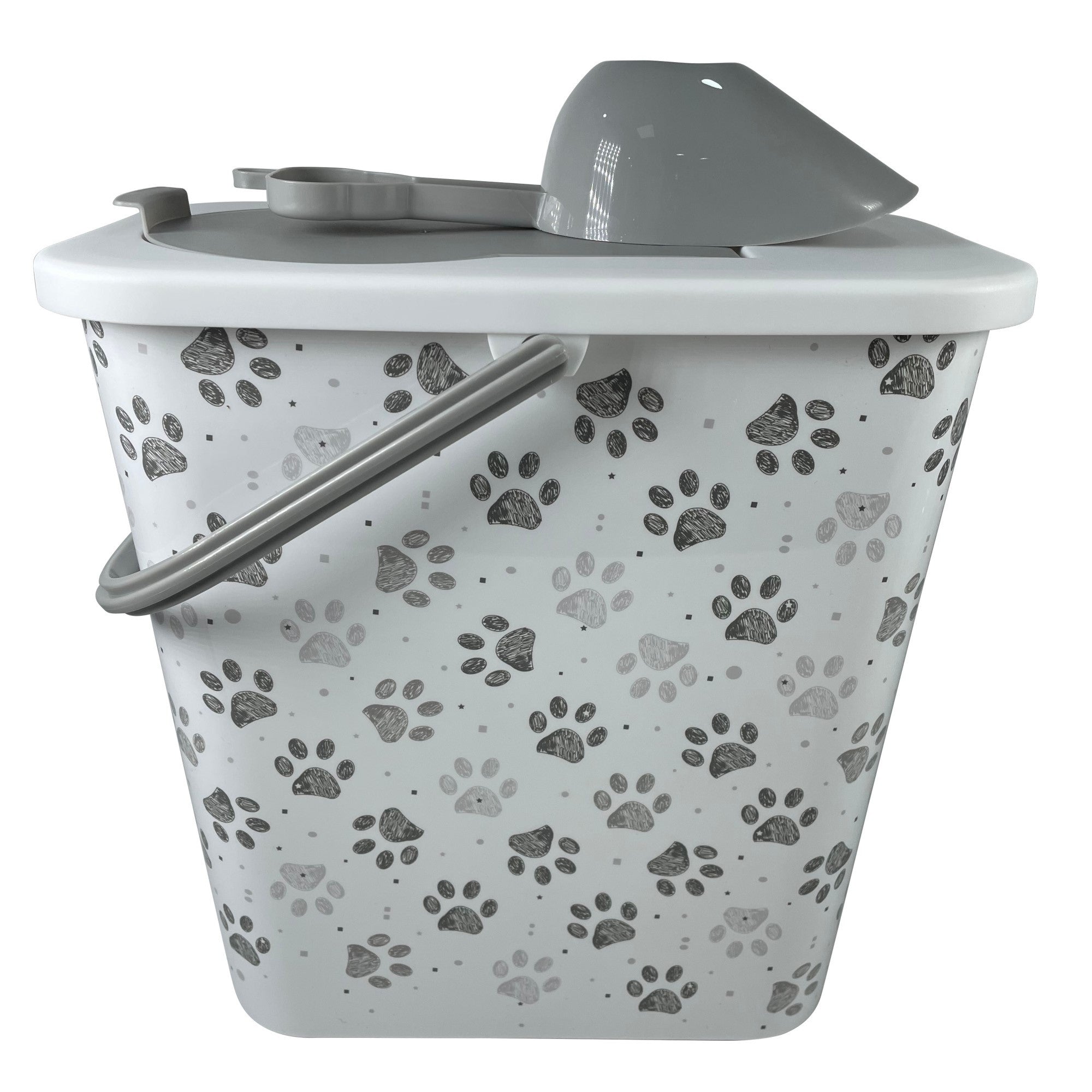 Récipient De Stockage De Nourriture Pour Animaux De Compagnie, Récipient De Stockage De Nourriture Pour Chien Et Chat Avec Tasse à Mesurer, Résistant à L'humidité, Seau Scellé Pour Nourriture Sèche