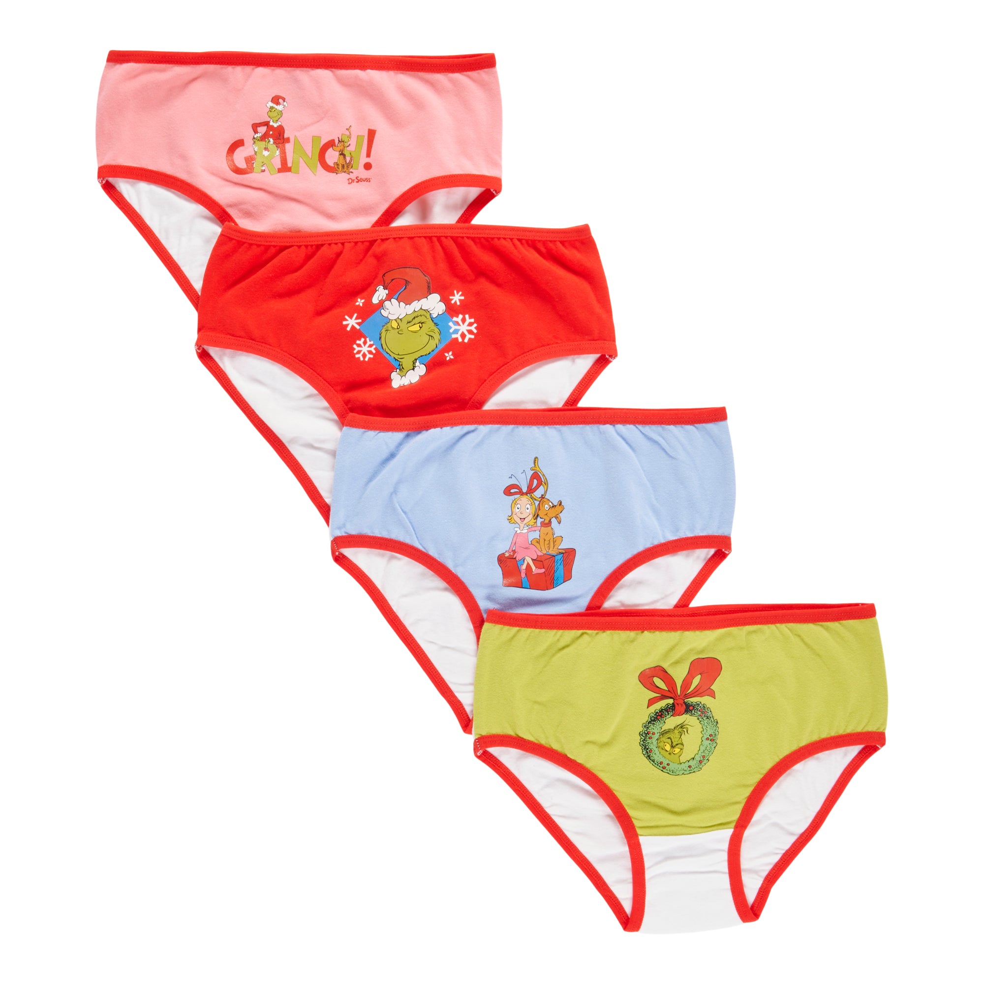The Grinch Toddler Girl's Underwear, 4-Pack – Giant Tiger